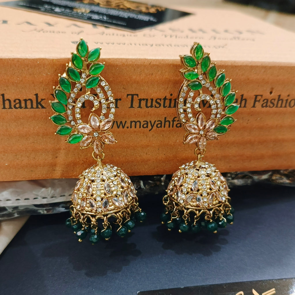 Zircon Jhumka New design