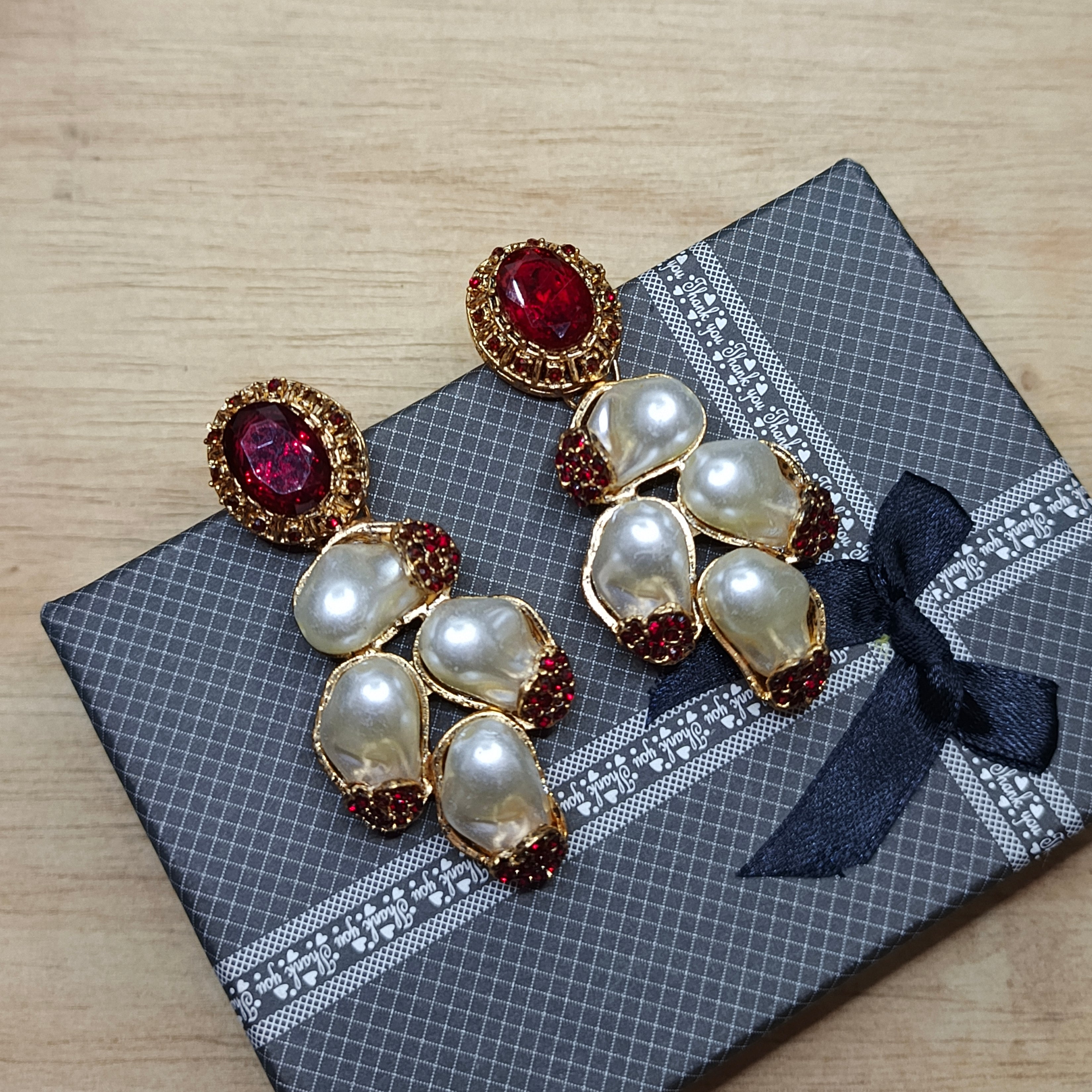 MotherPearls earrings