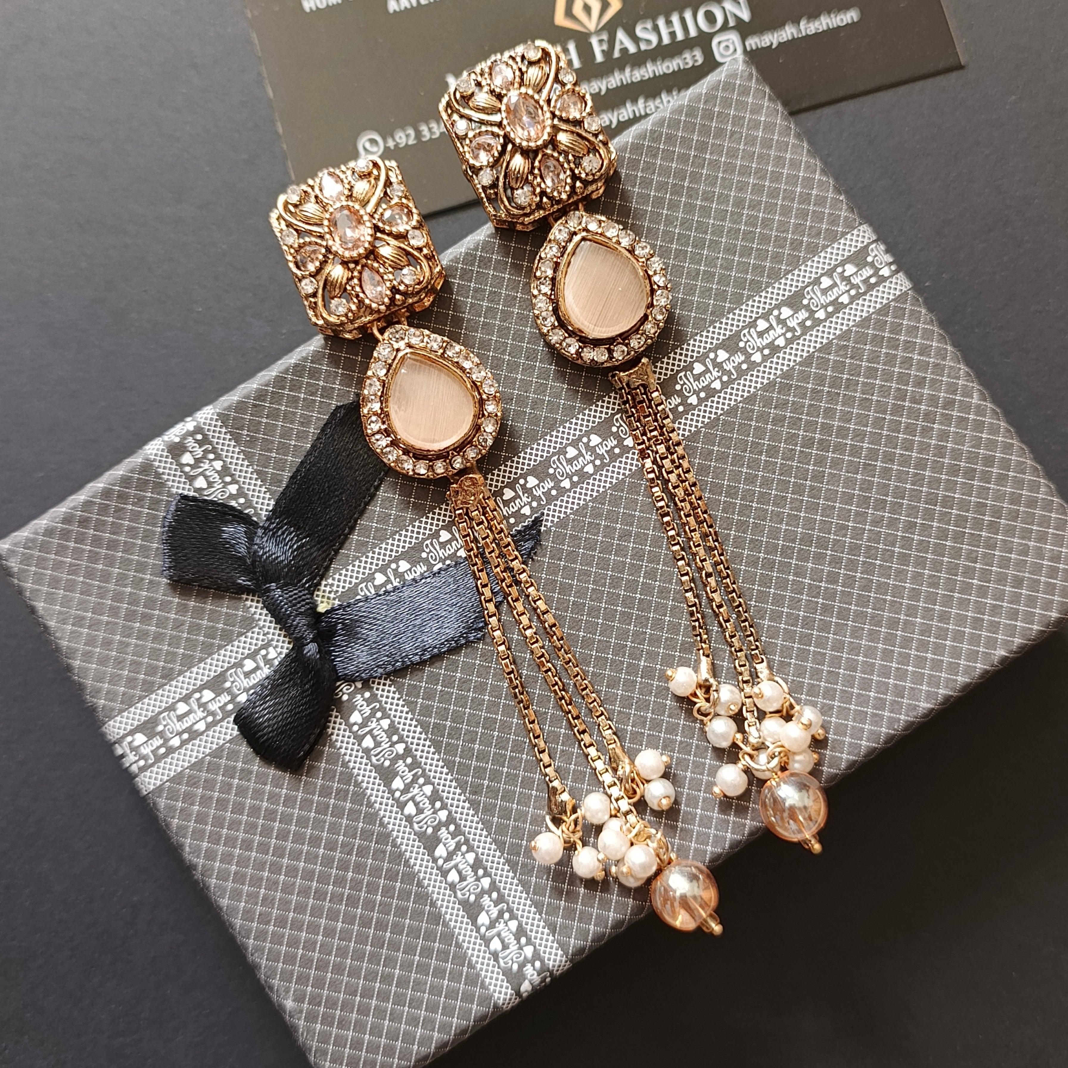 Long Egyptian Hanging Earrings