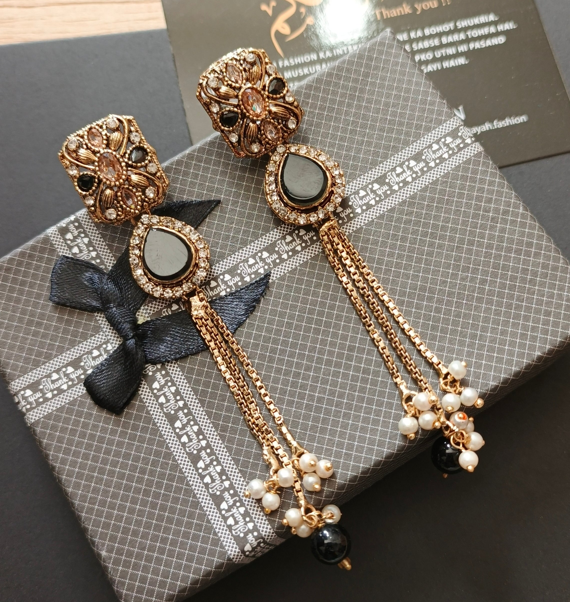 Long Egyptian Hanging Earrings