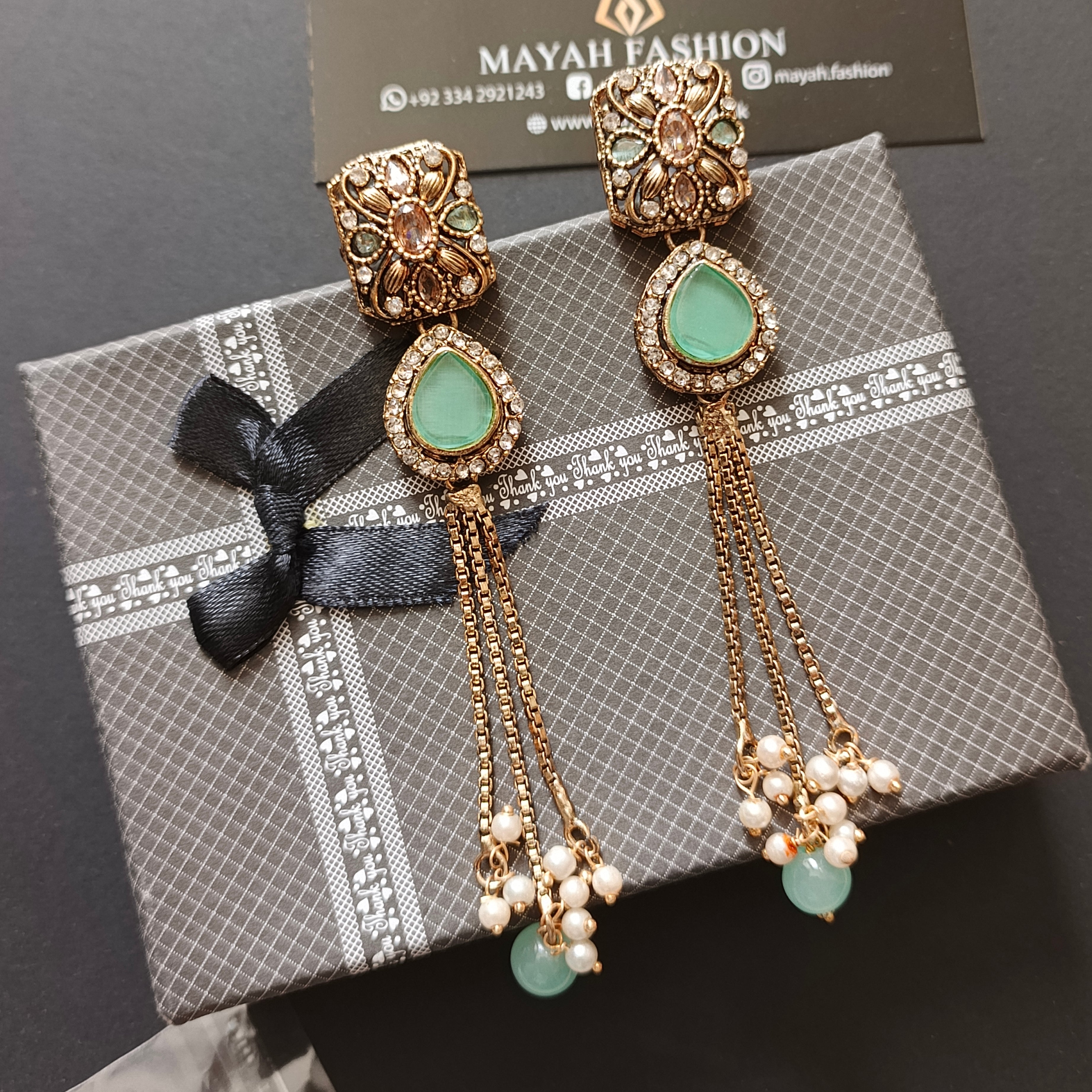Long Egyptian Hanging Earrings