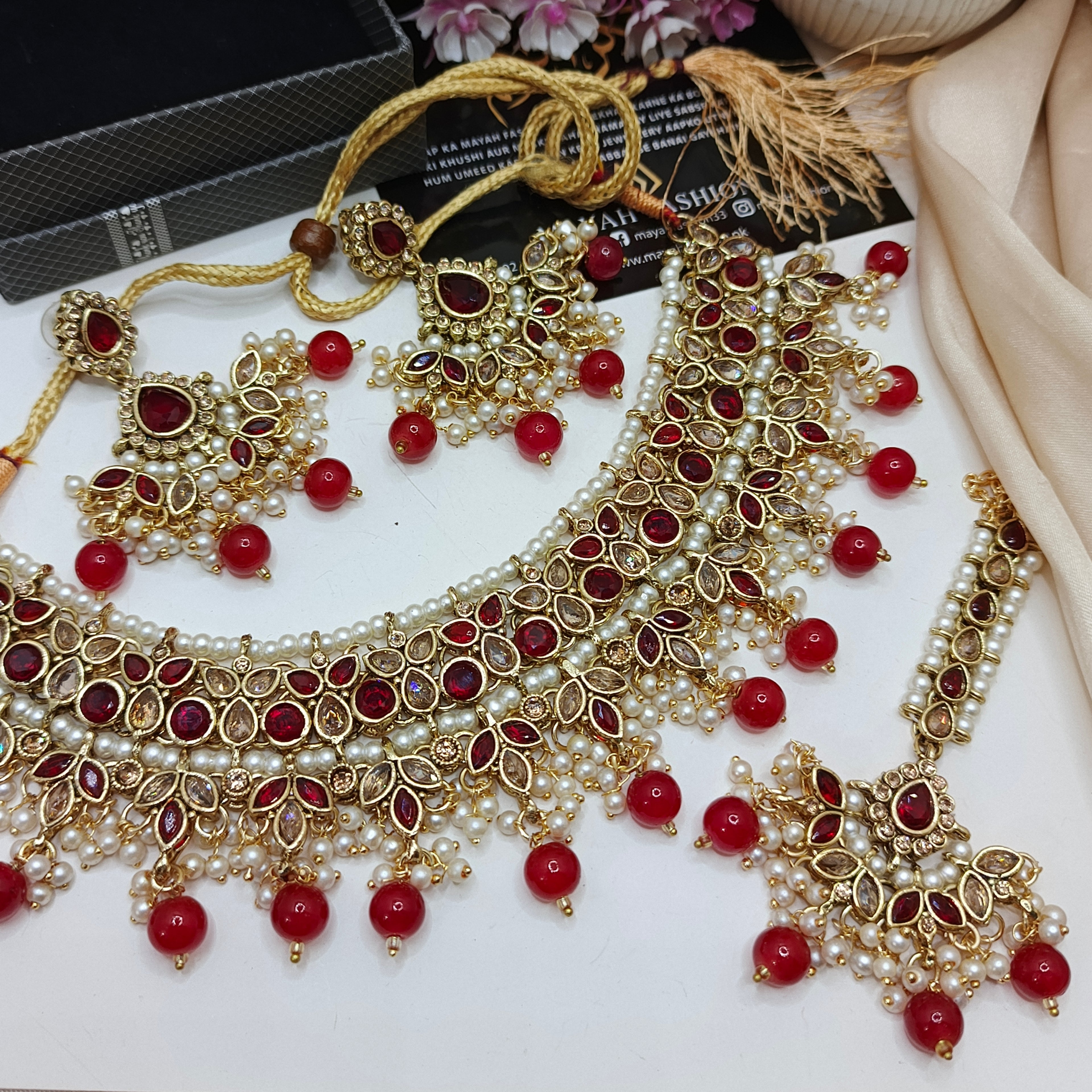 Polky Necklace Set