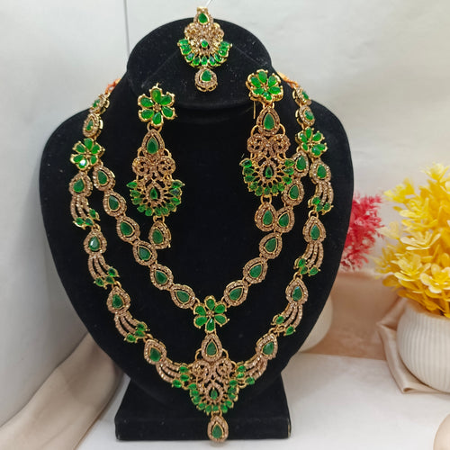 Double Layered Necklace Set