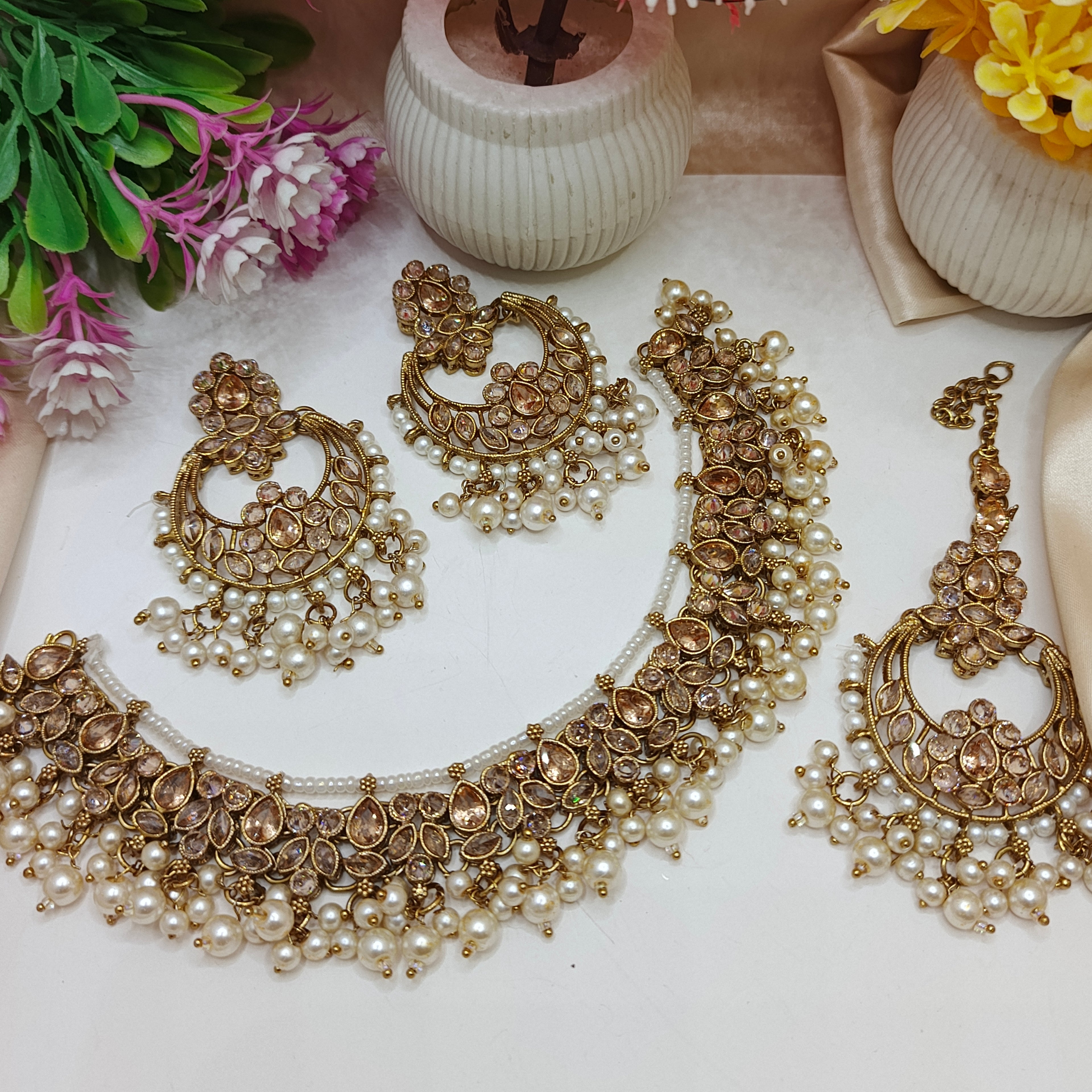 Polky Necklace Set