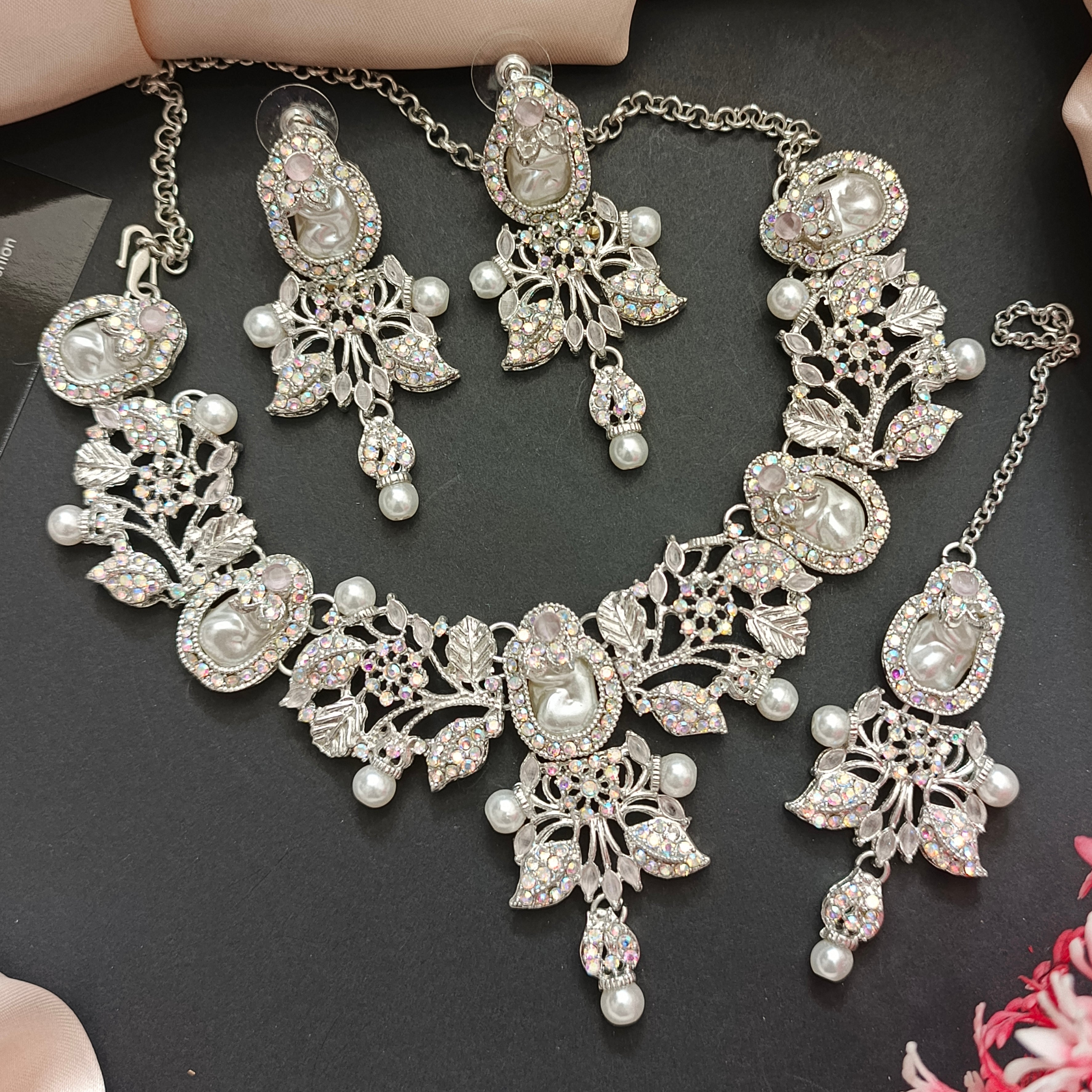 Turkish MotherPearls Jewellery Set