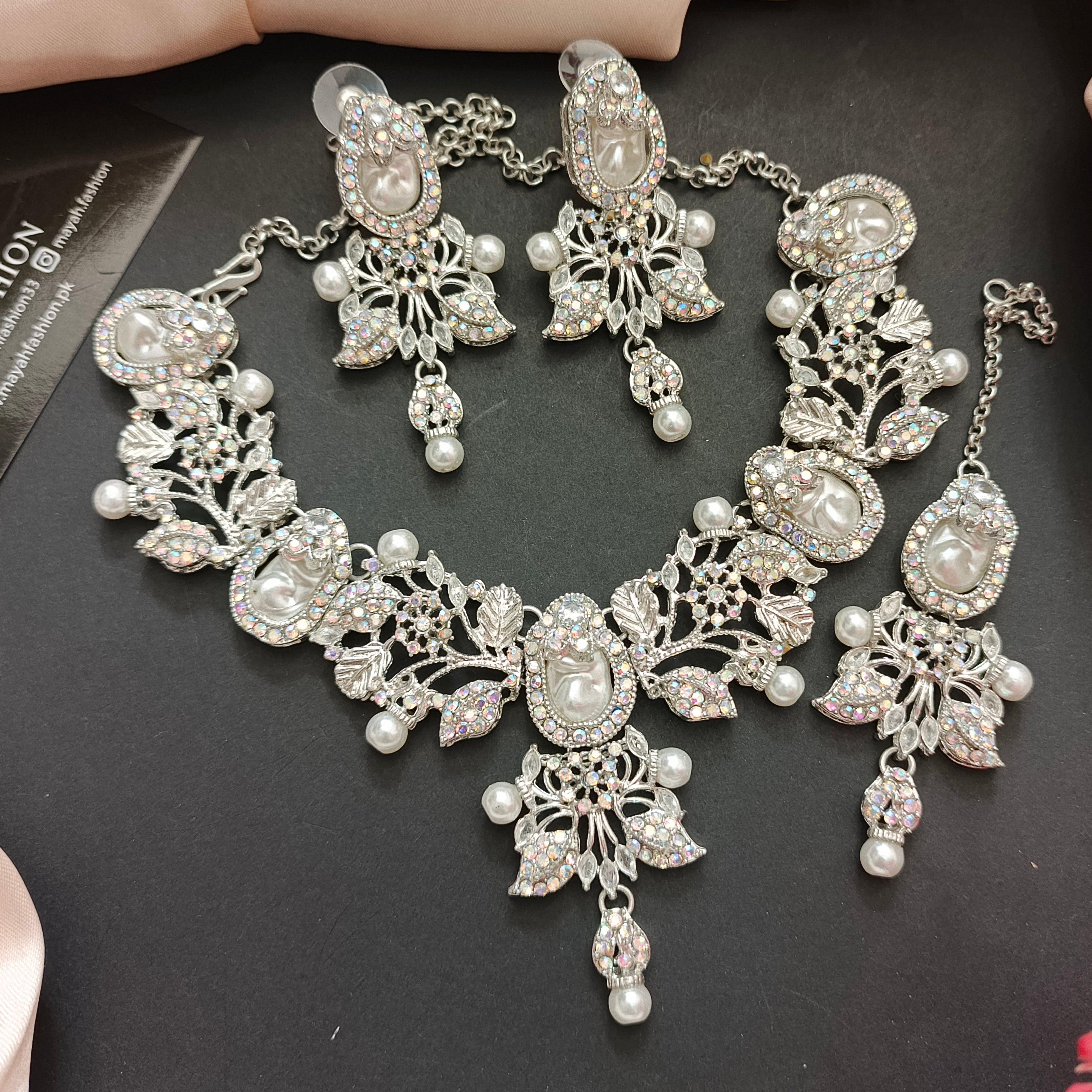 Turkish MotherPearls Jewellery Set