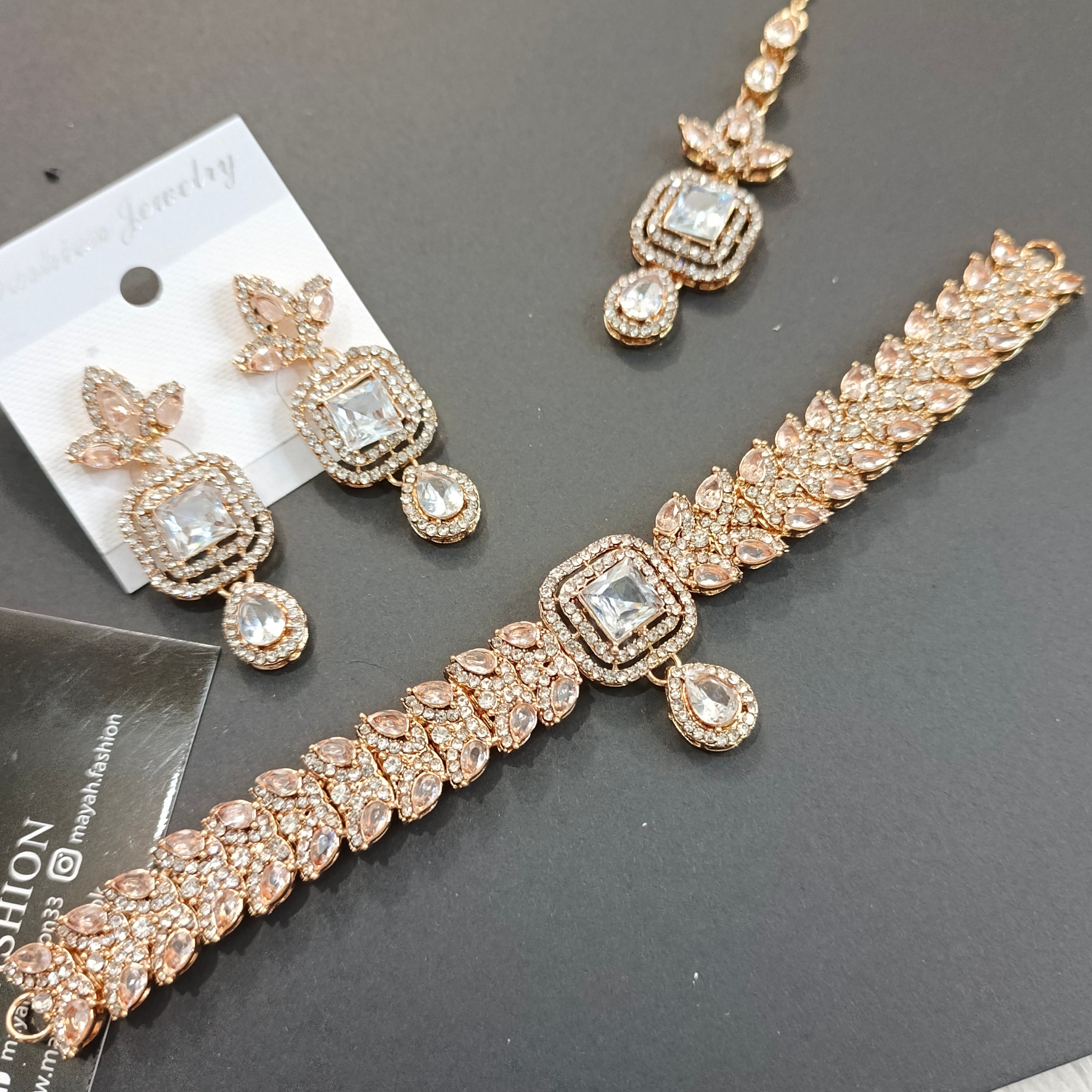 Zircon Chokar Set