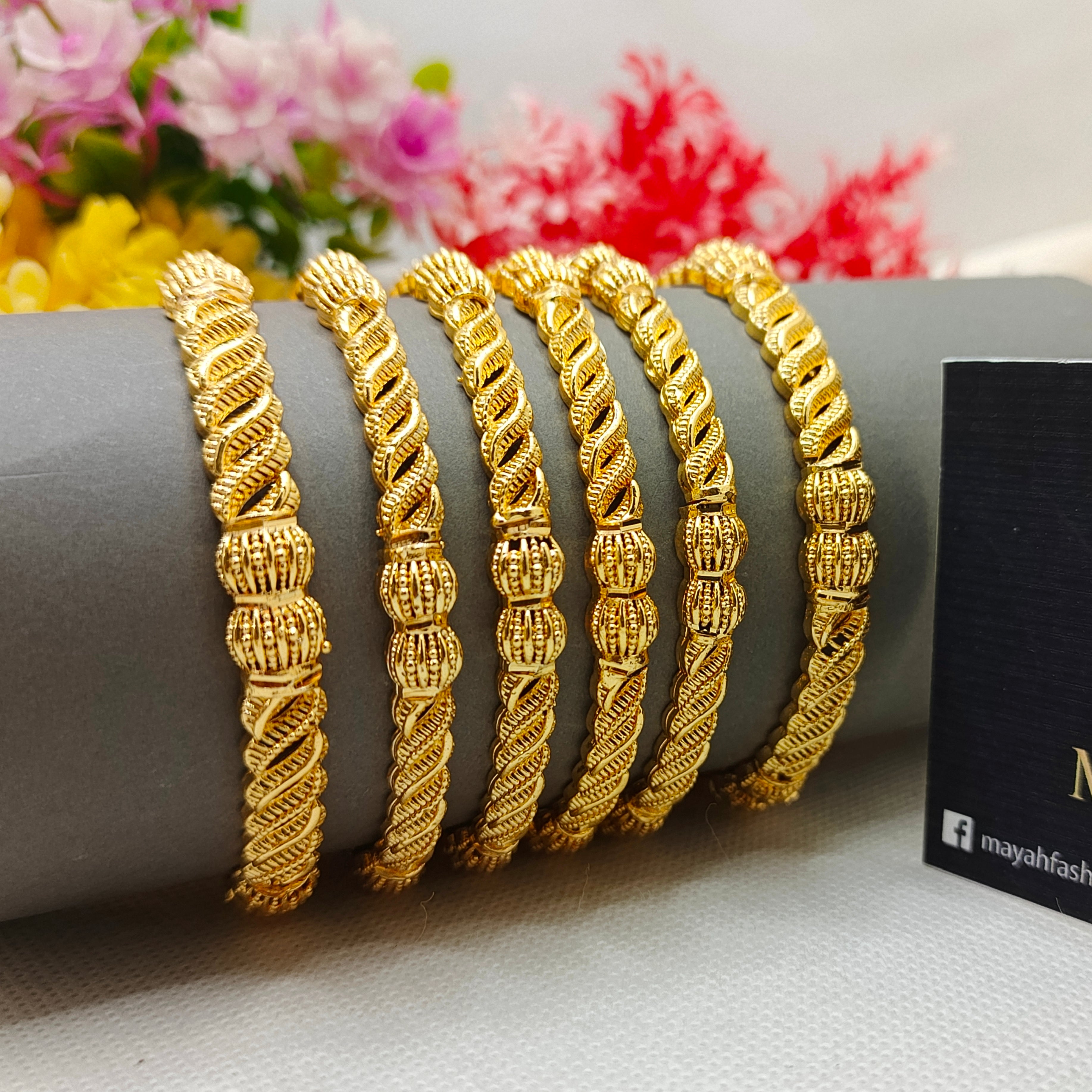 Gold Plated Bangles