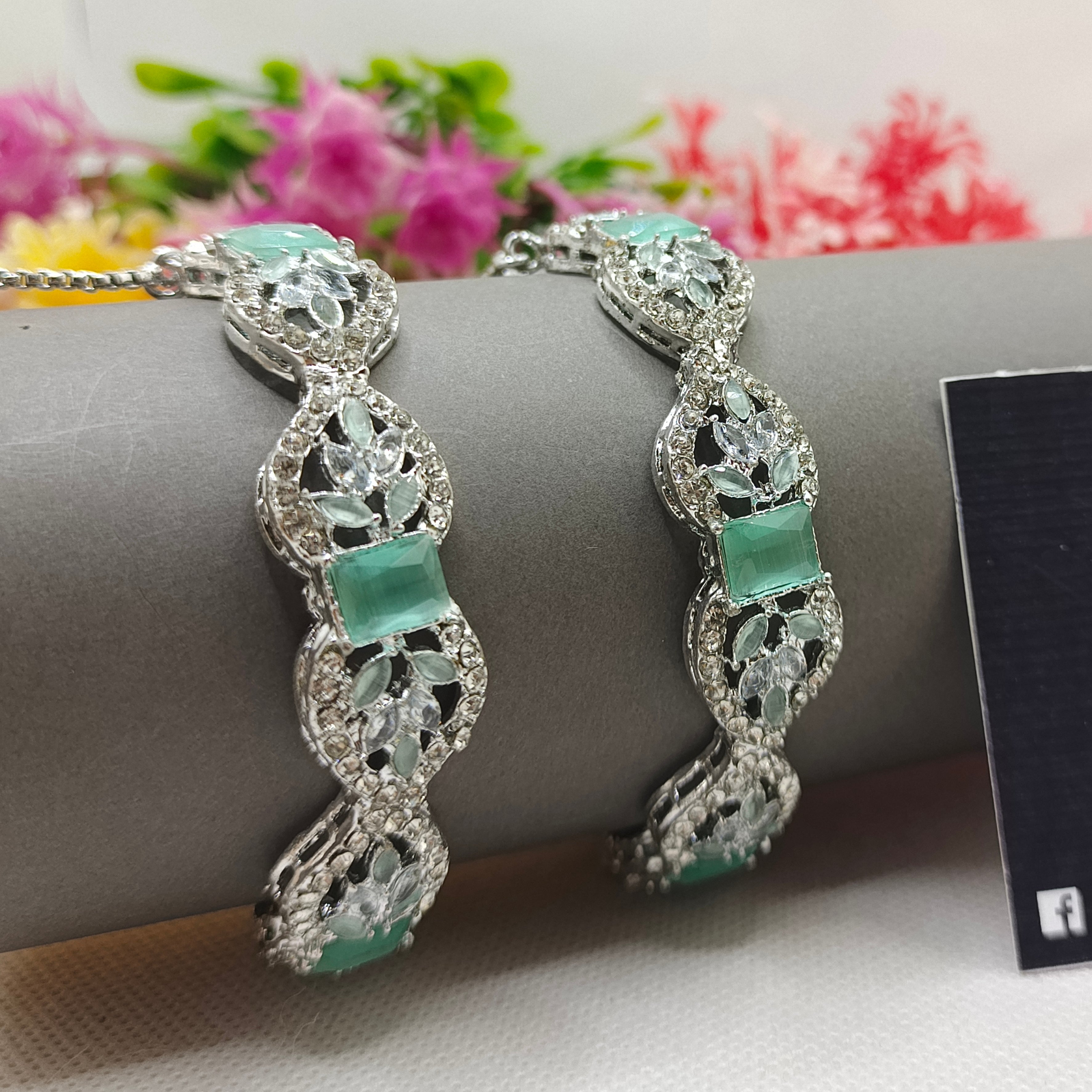 Openable zircon Bangles #106