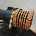 Set of 6 madrasi style bangles