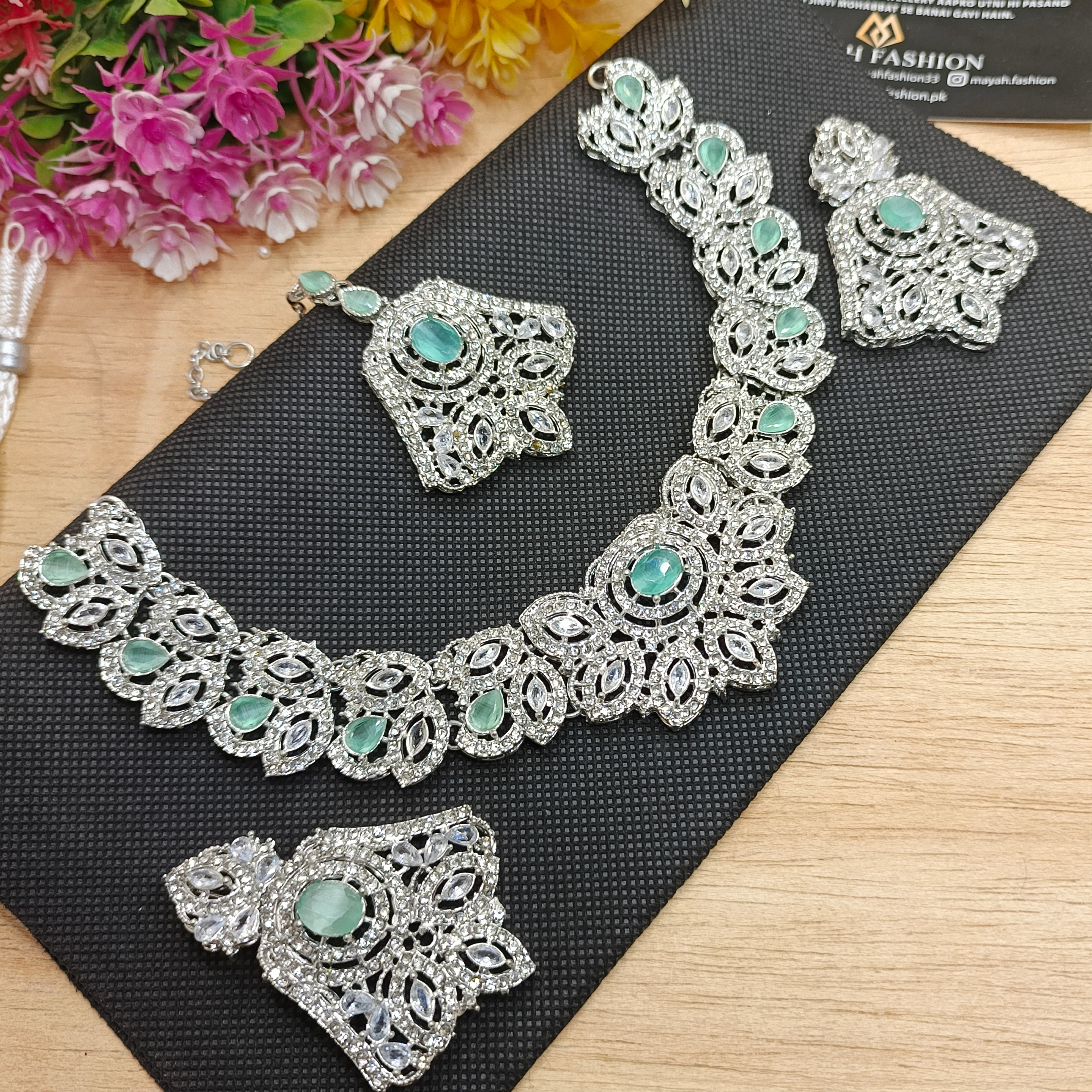 Zircon jewellery Set