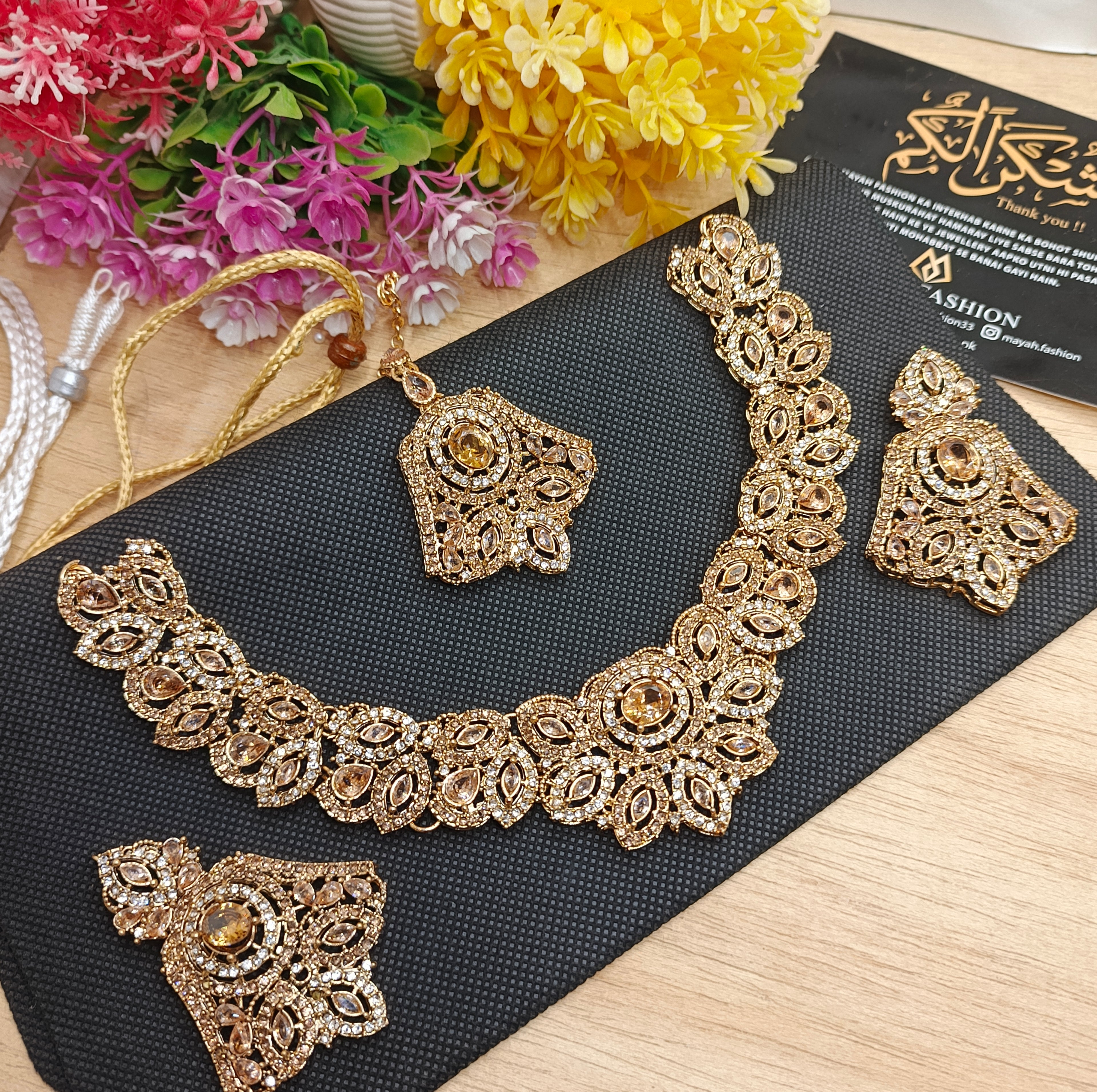 Zircon jewellery Set