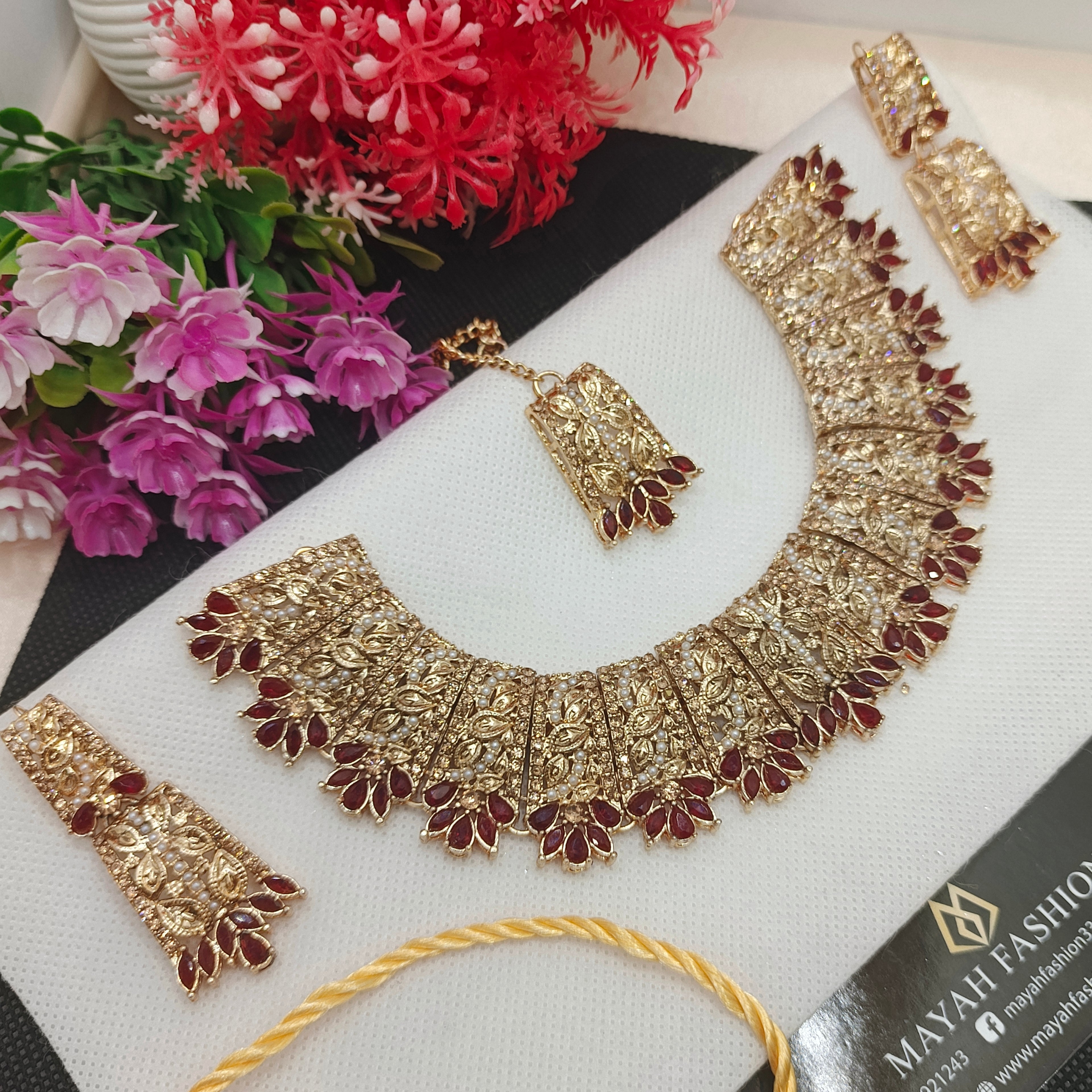 Rajwadi Style necklace set