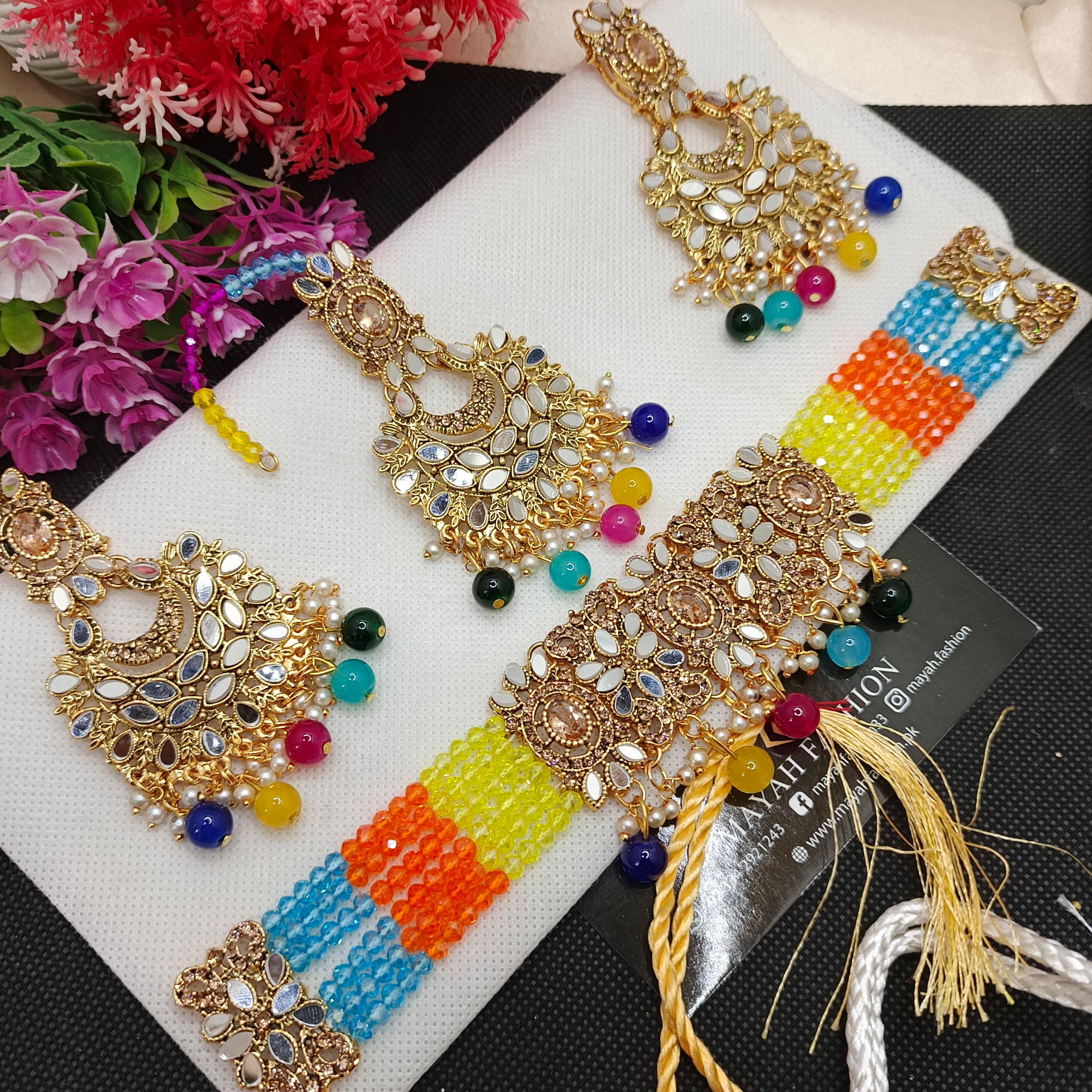 Kundan Chokar Set