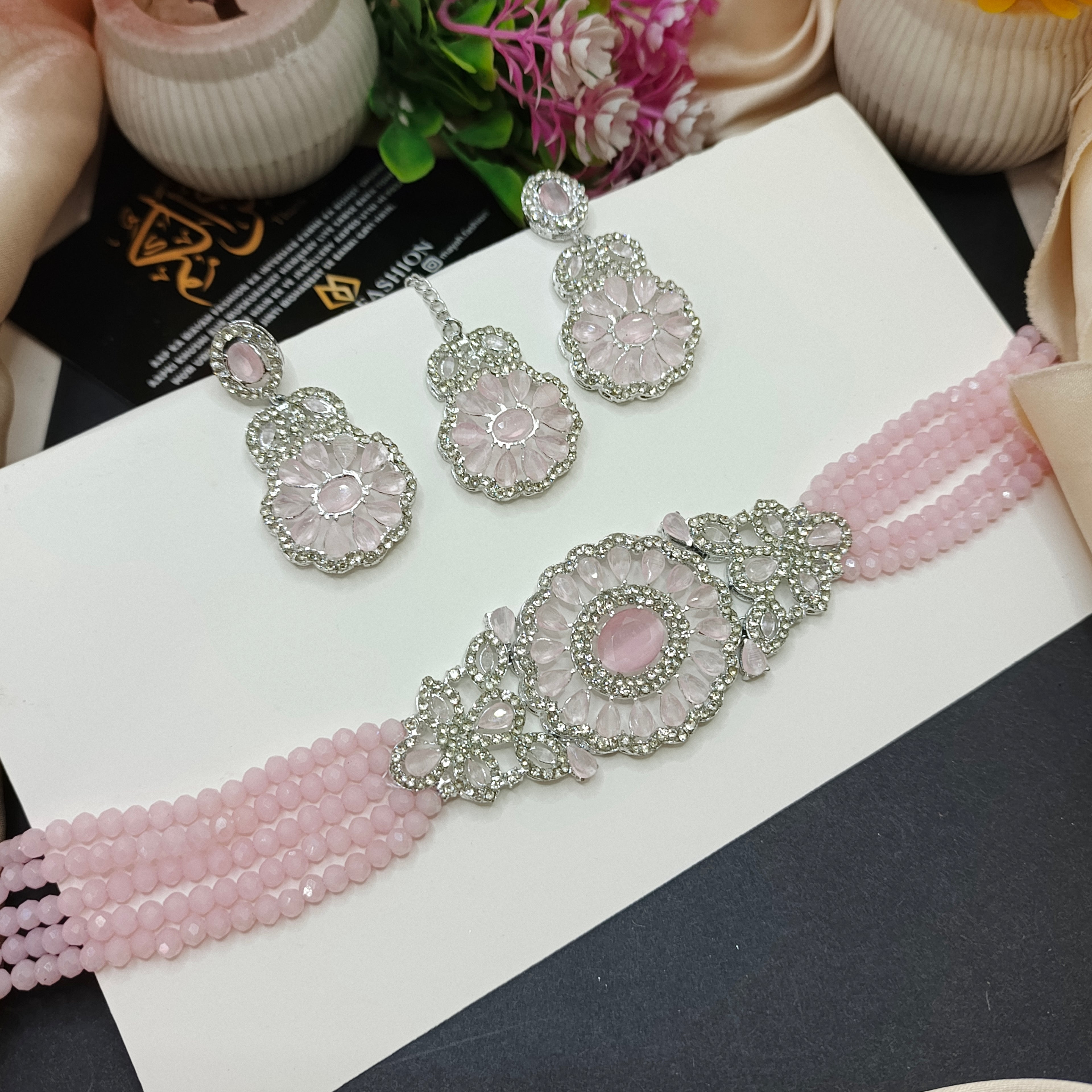 Zircon Chokar Set