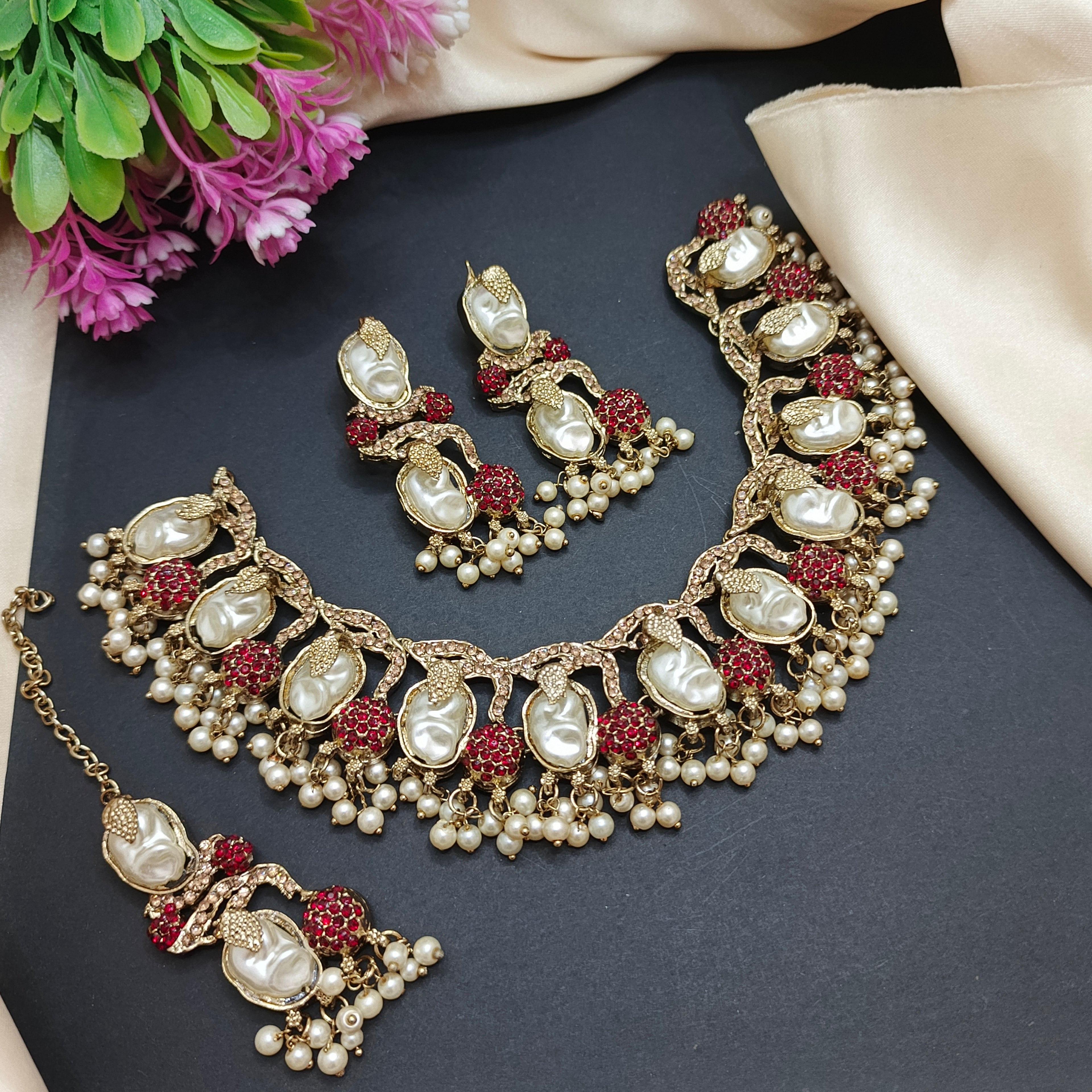 MotherPearls Jewellery Set