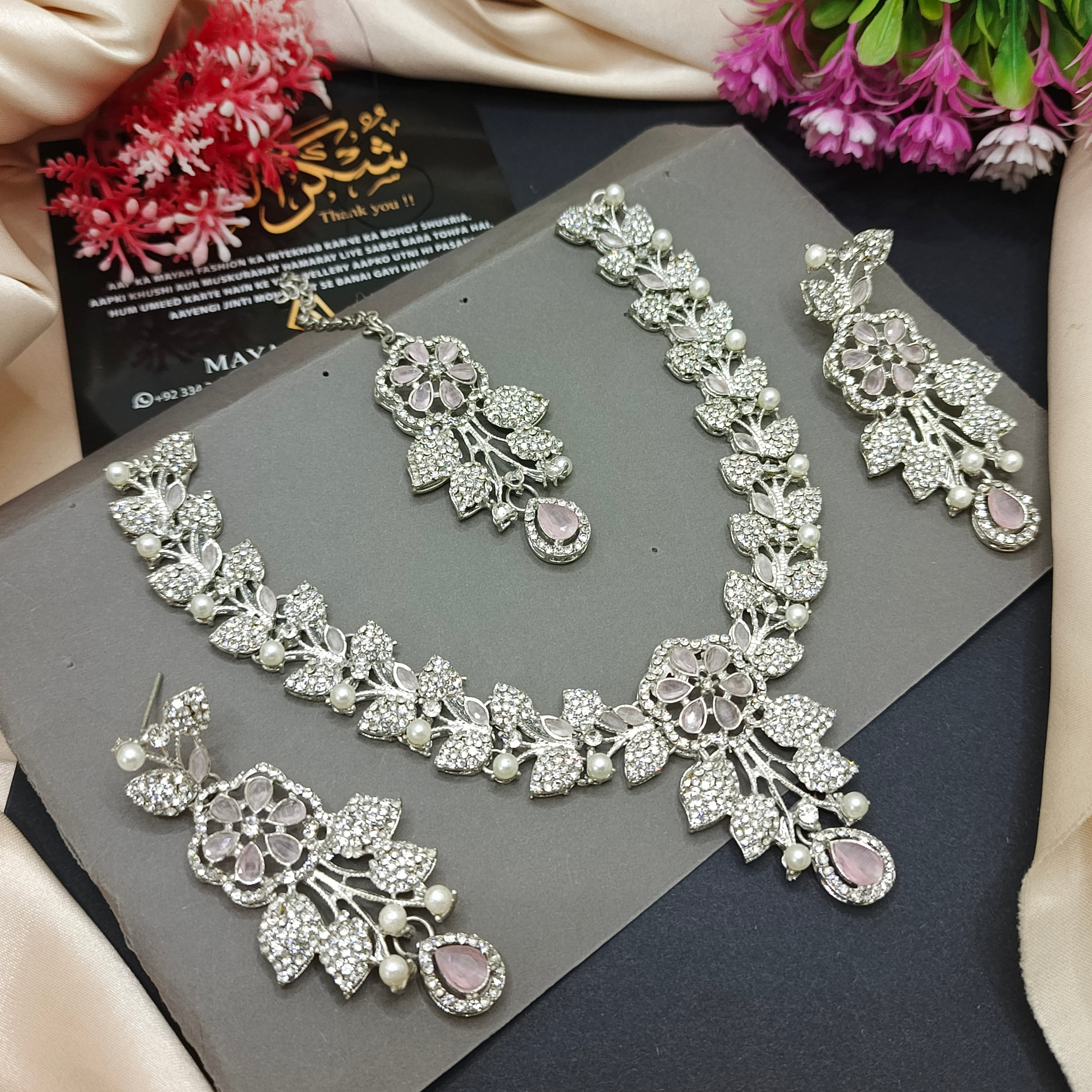 Flower Style necklace Set