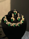 Full zircon Necklace Set
