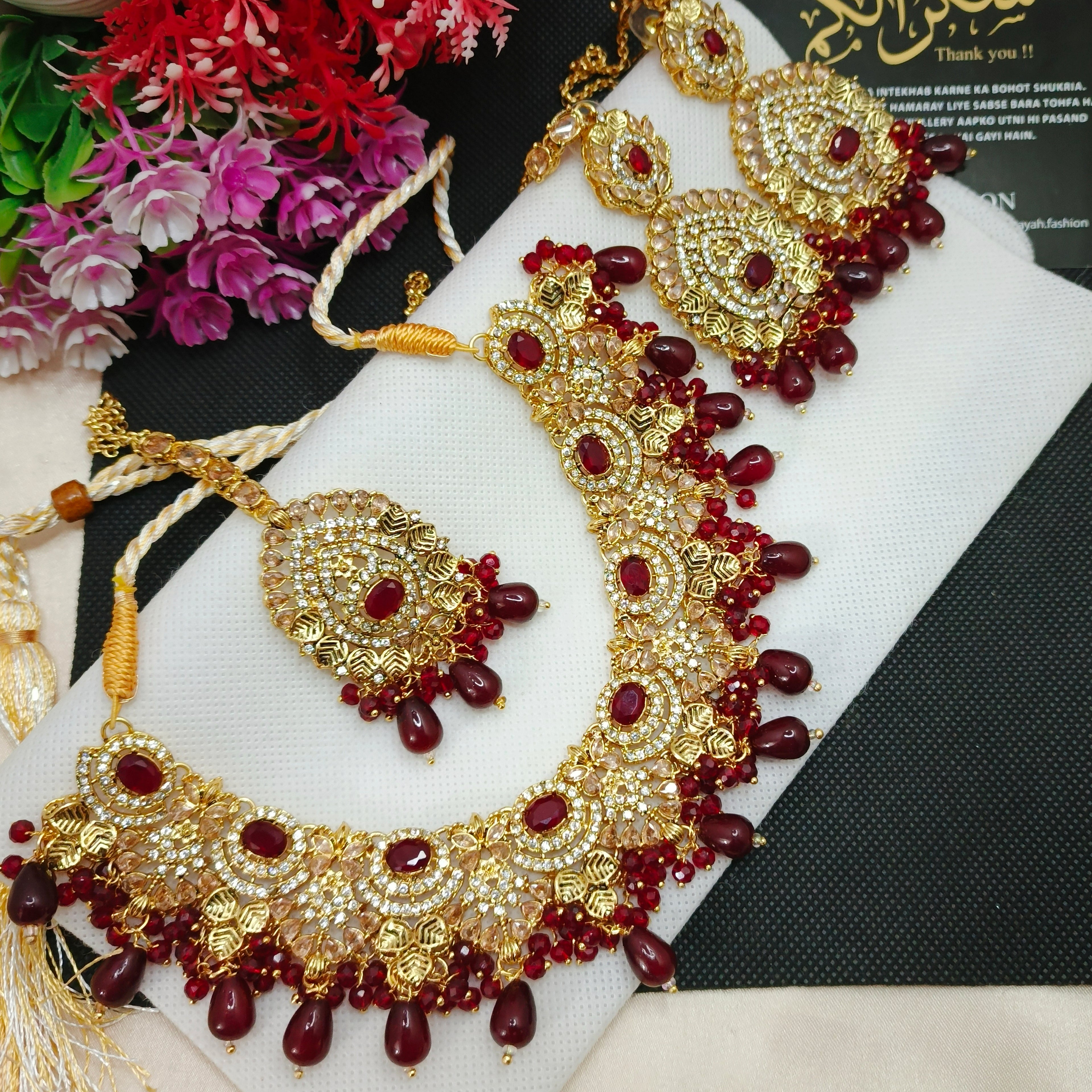 Semi Bridal jewelry set