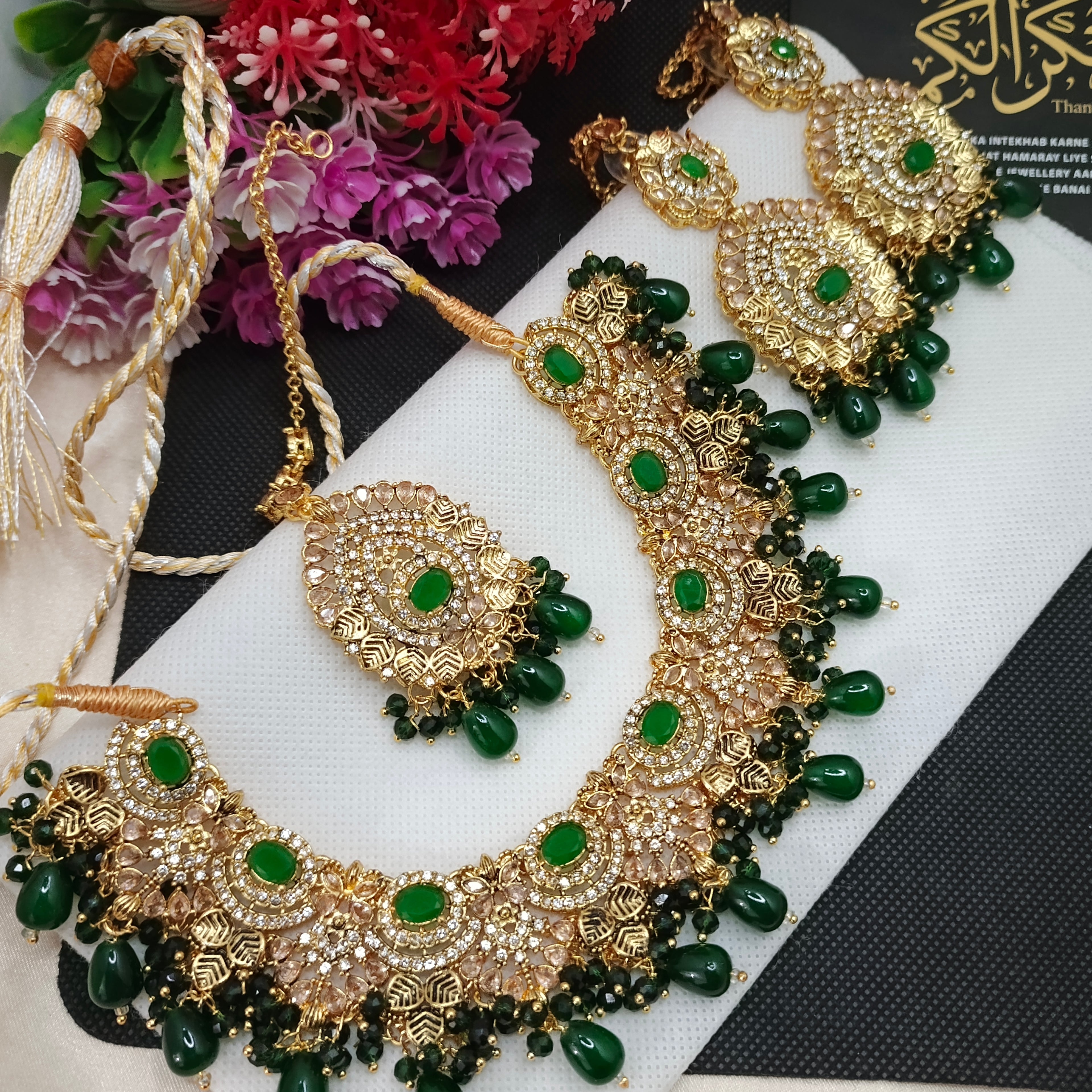 Semi Bridal jewelry set