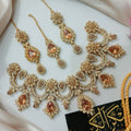 Necklace Set with earrings and teeka