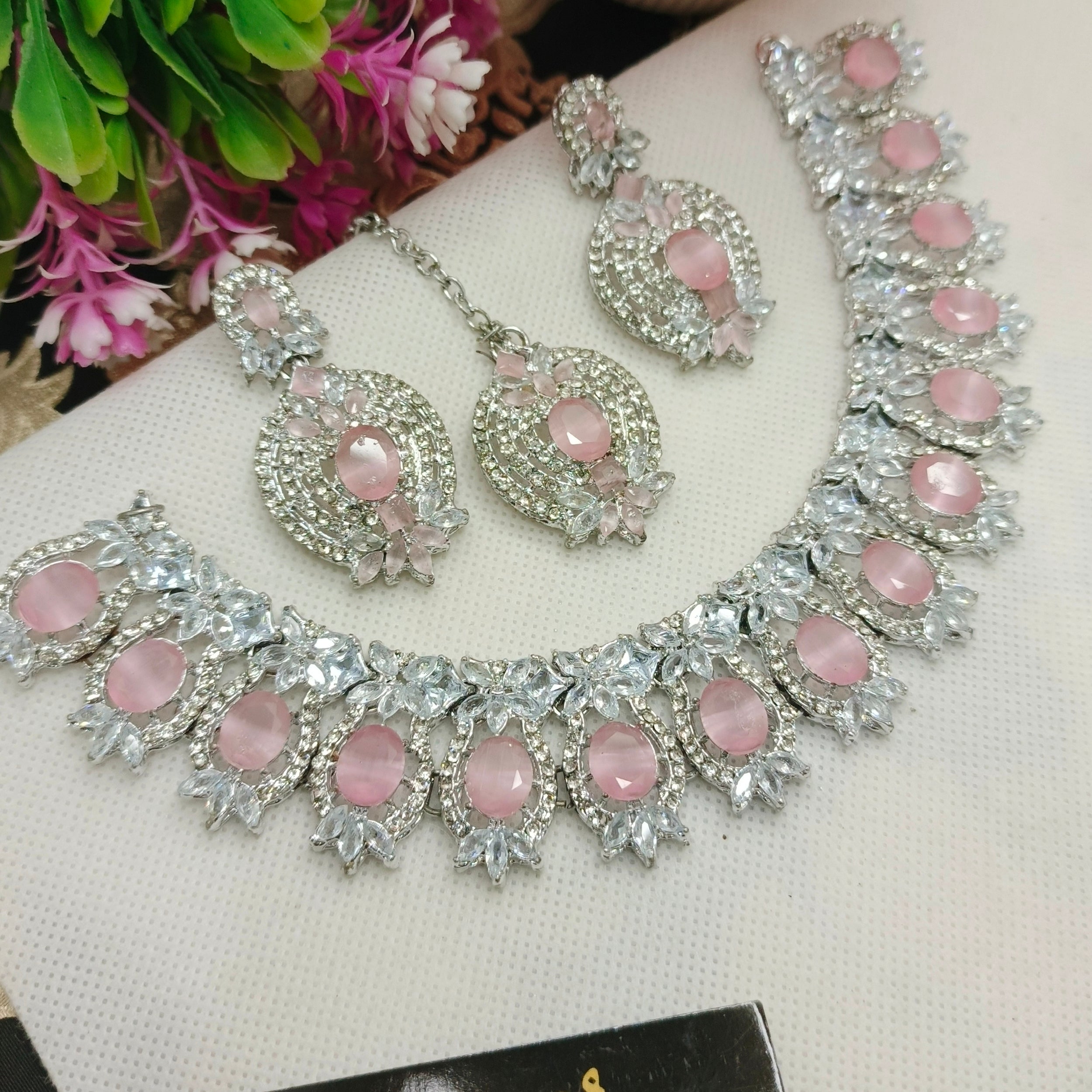Zircon Stones jewellery Set