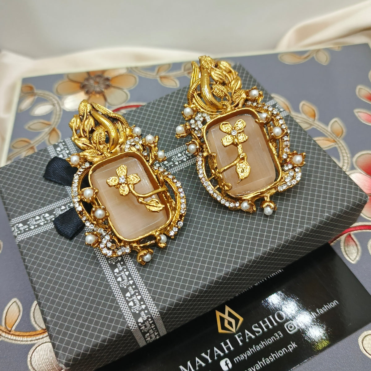 Turkish Style manjoos earrings