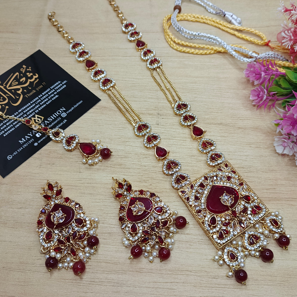 Long Mala pendant Set