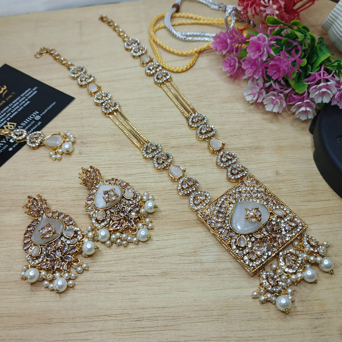 Long Mala pendant Set