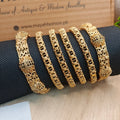 Set of 6 No-stones Bangles