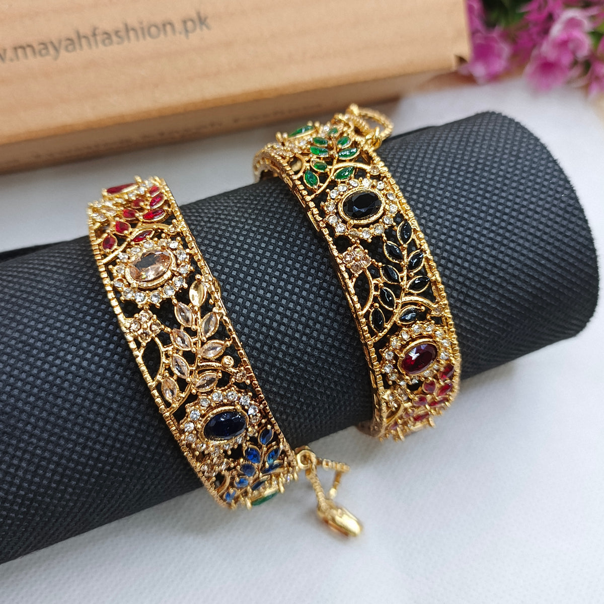 Zircon Openable Bangles