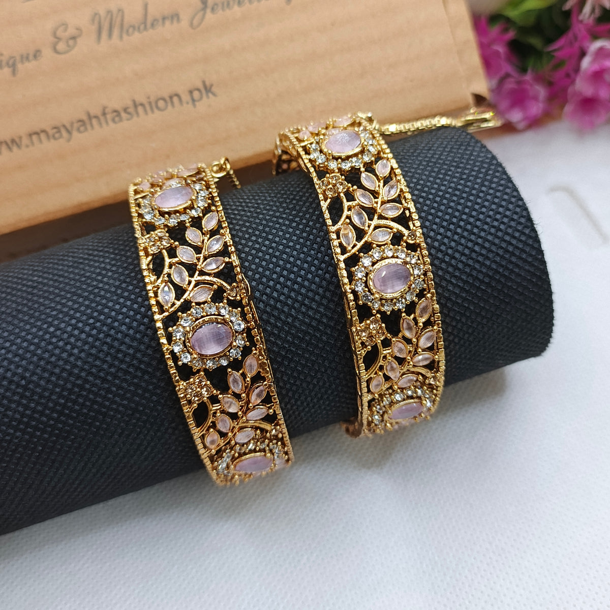 Zircon Openable Bangles