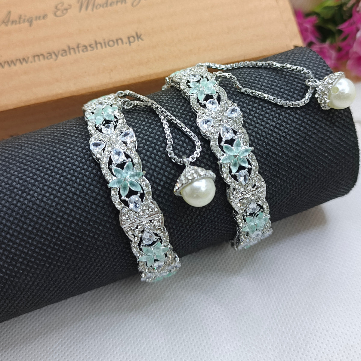 Openable zircon Bangles ❣️ #391
