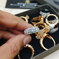 Premium Zircon Rings #033 adjustable sizes