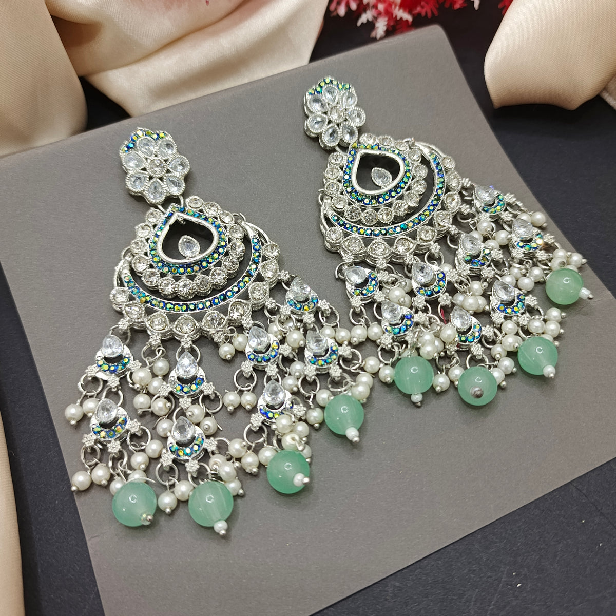 Jhalar Style Earrings