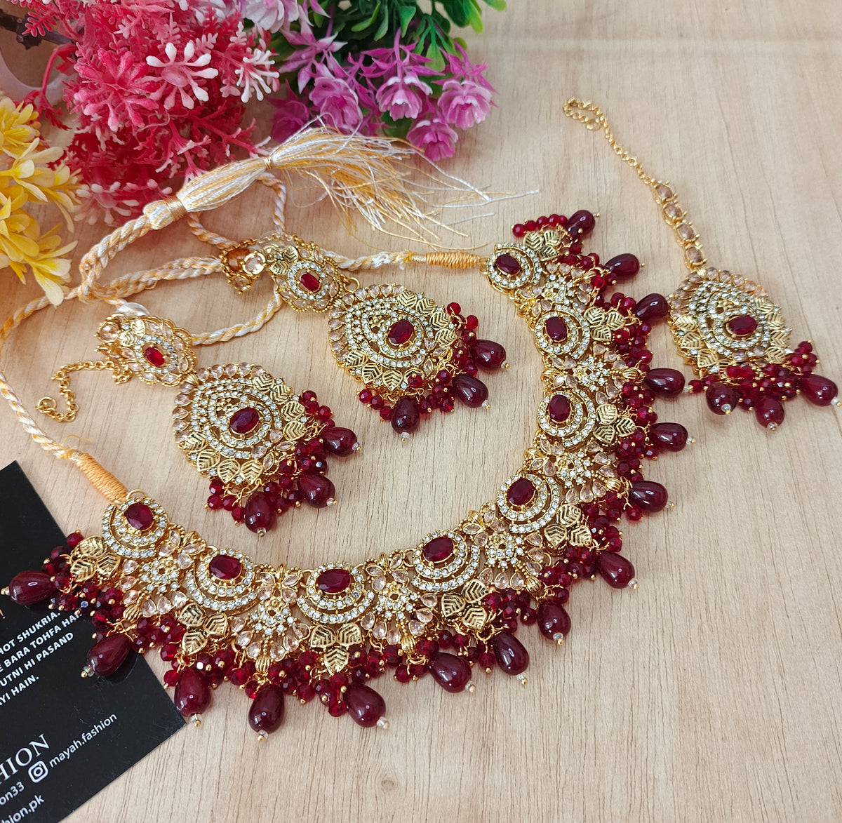 Semi Bridal jewelry set