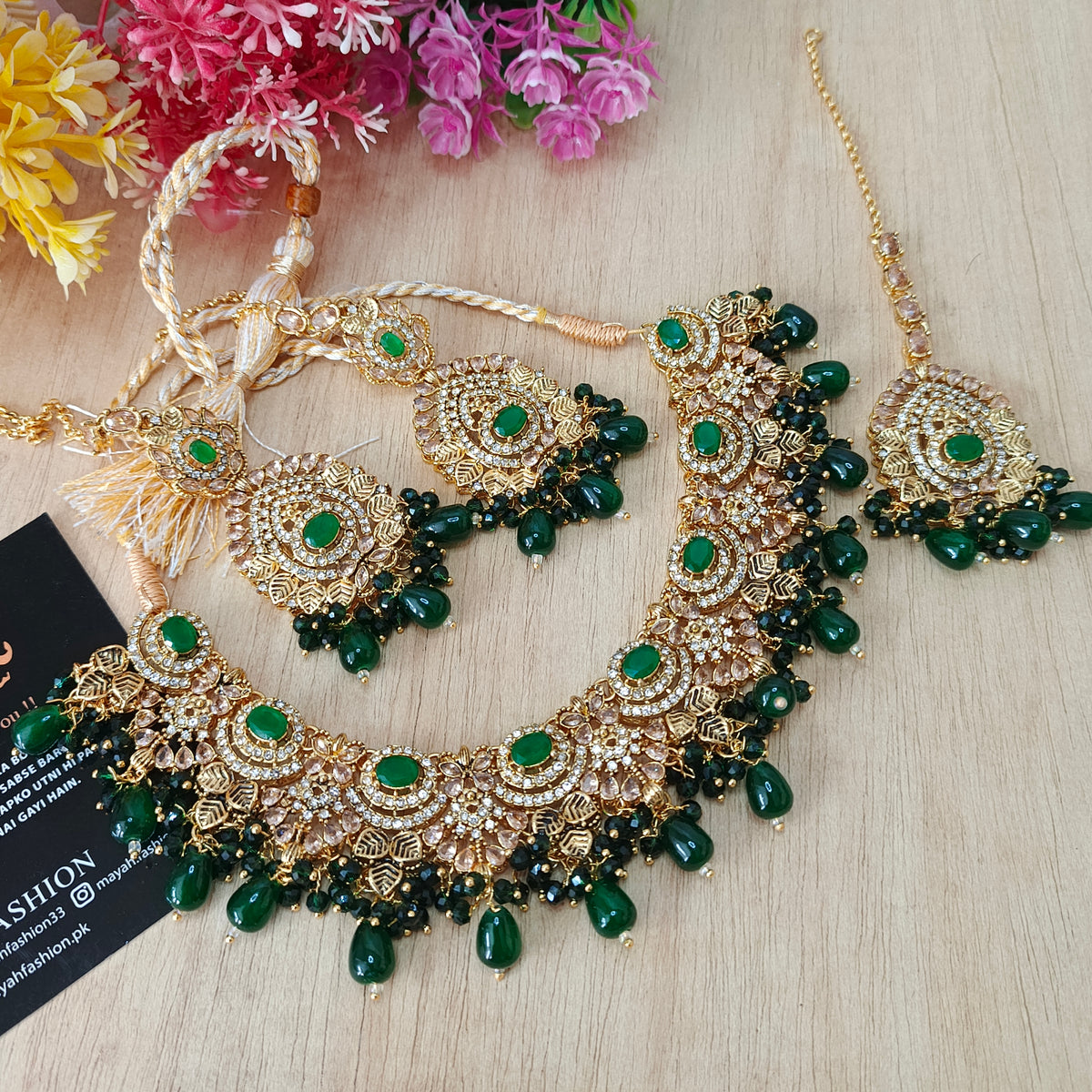 Semi Bridal jewelry set