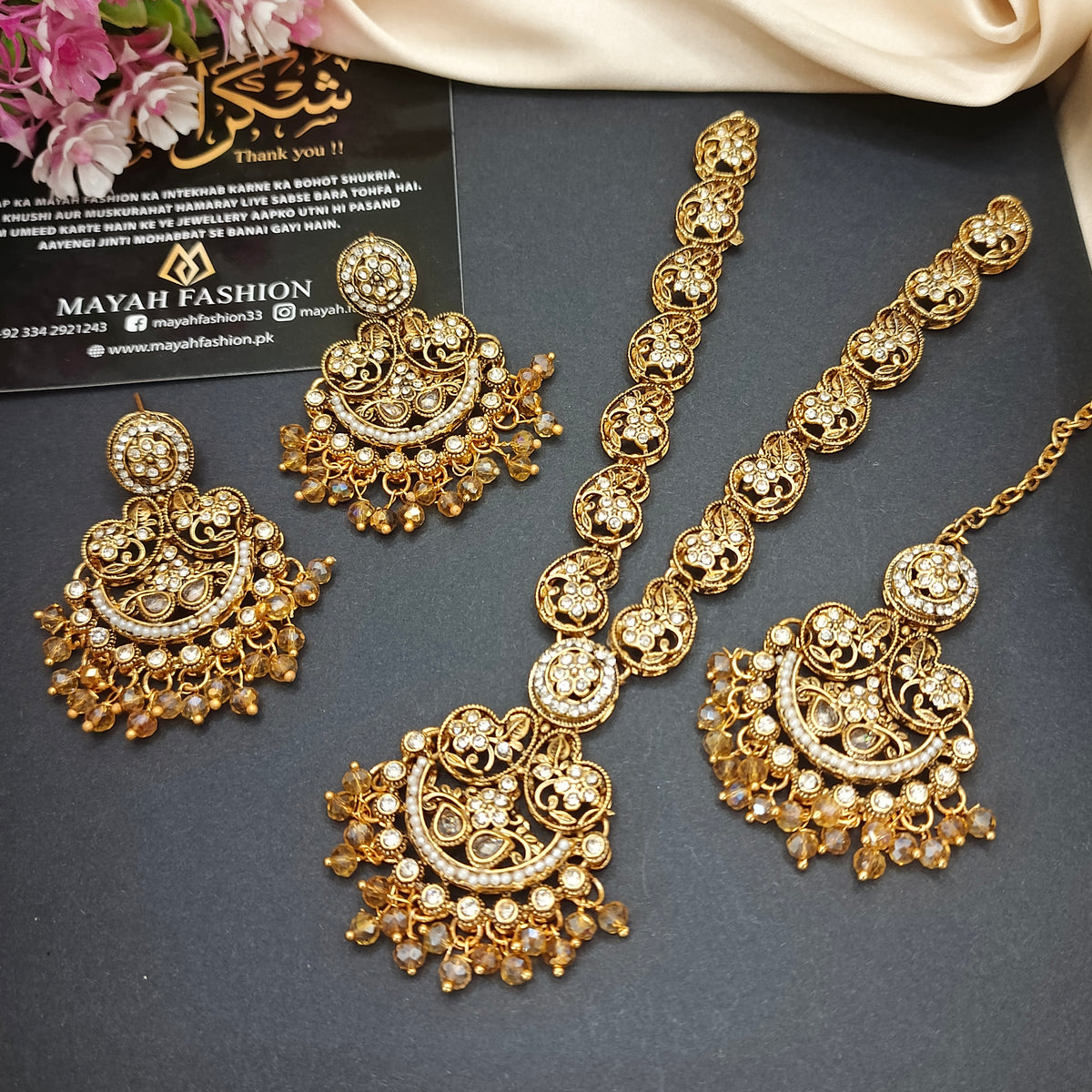 South Indian rajwadi style jewellery