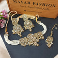 Chokar Set with earrings and teeka