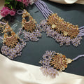 Lavender Chokar set