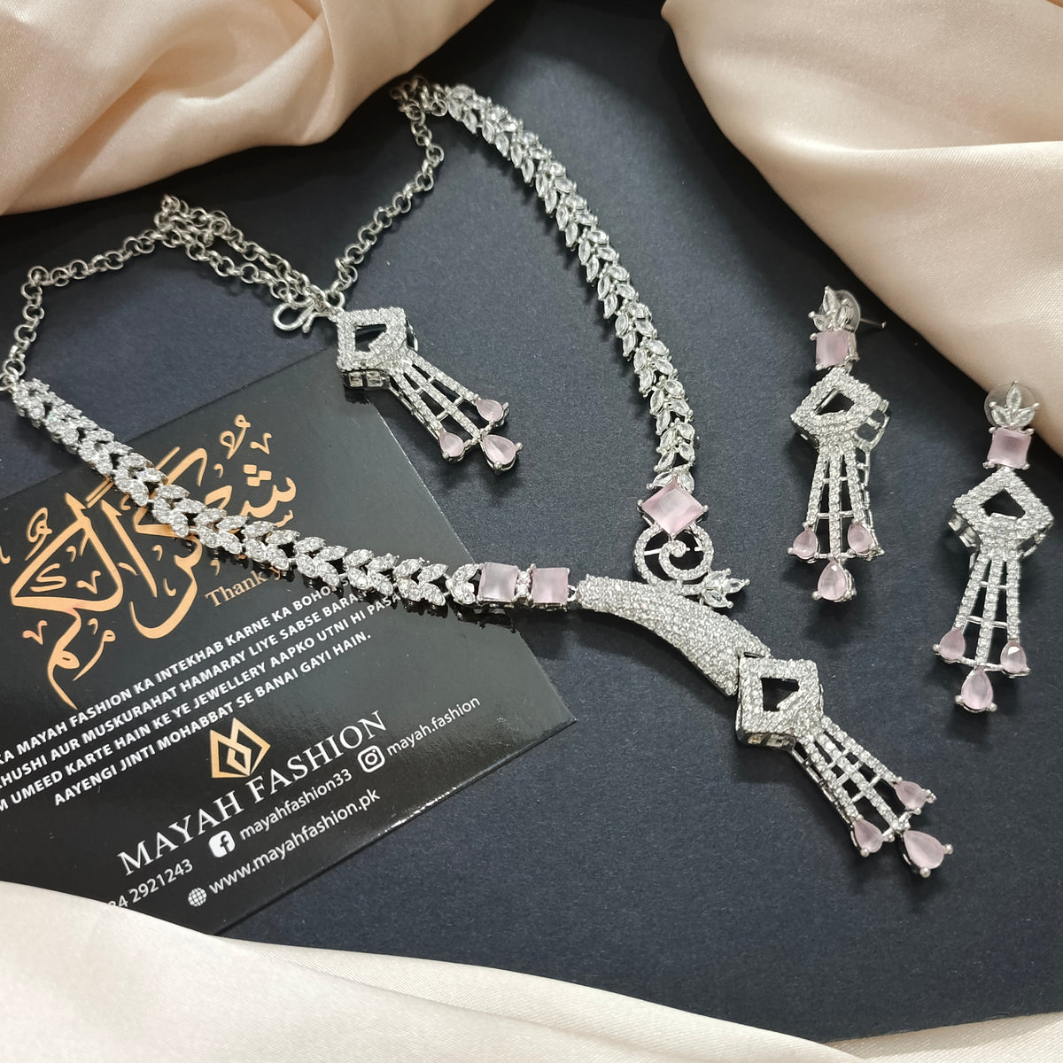 Ad Zircon Jewellery Set