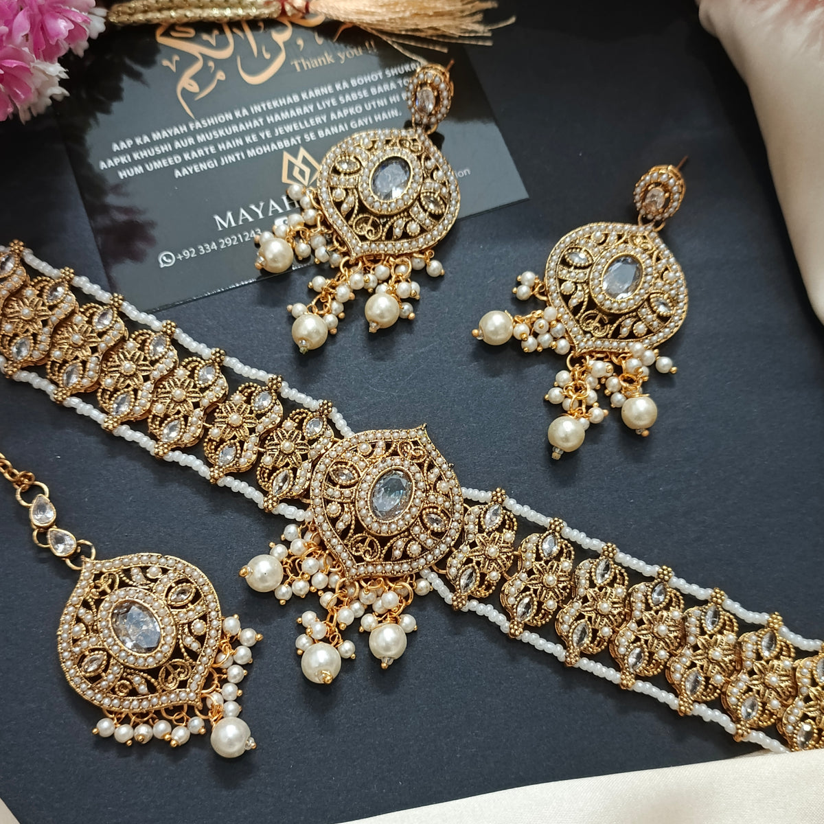 Egyptian style Chokar Set