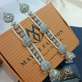 Straight Sahare with Jhumka new design