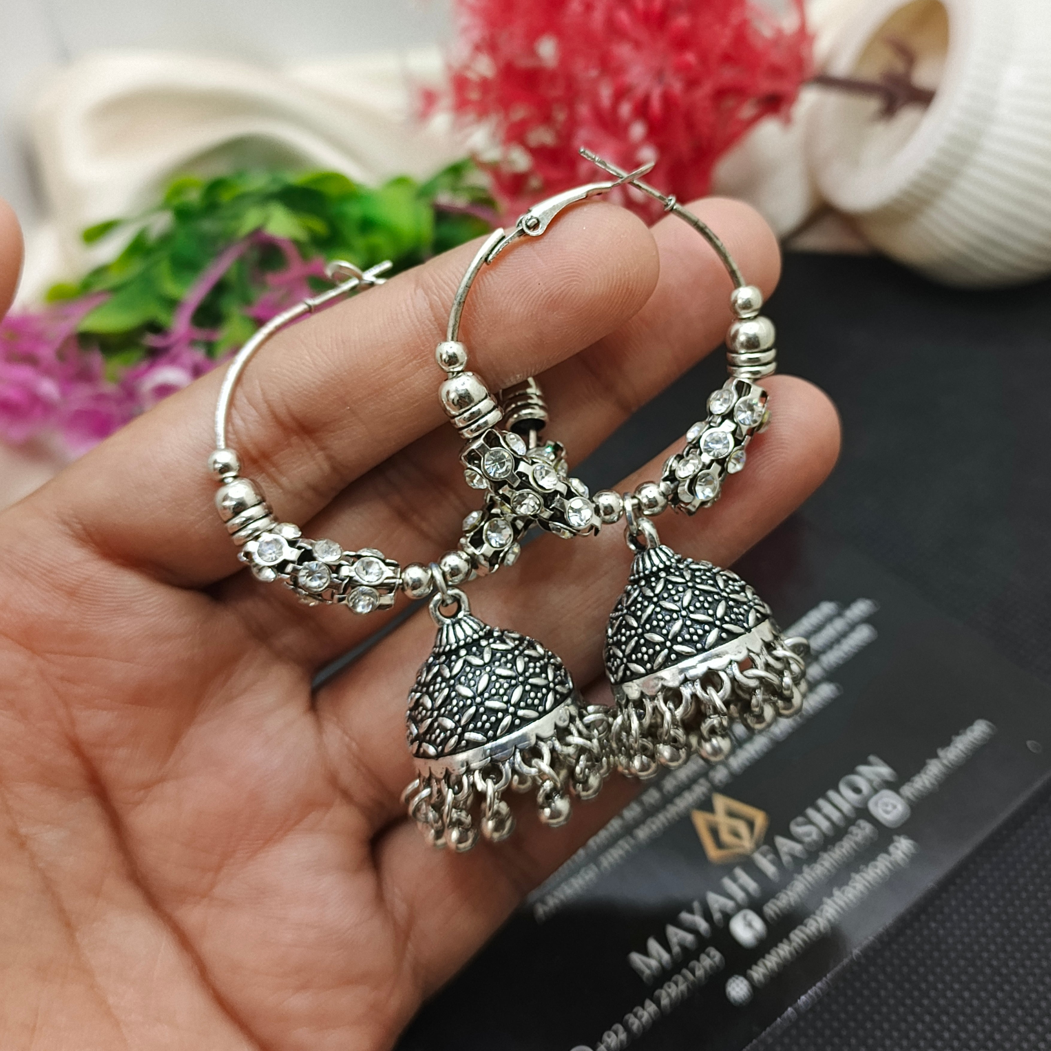 Bali Jhumka (silver)