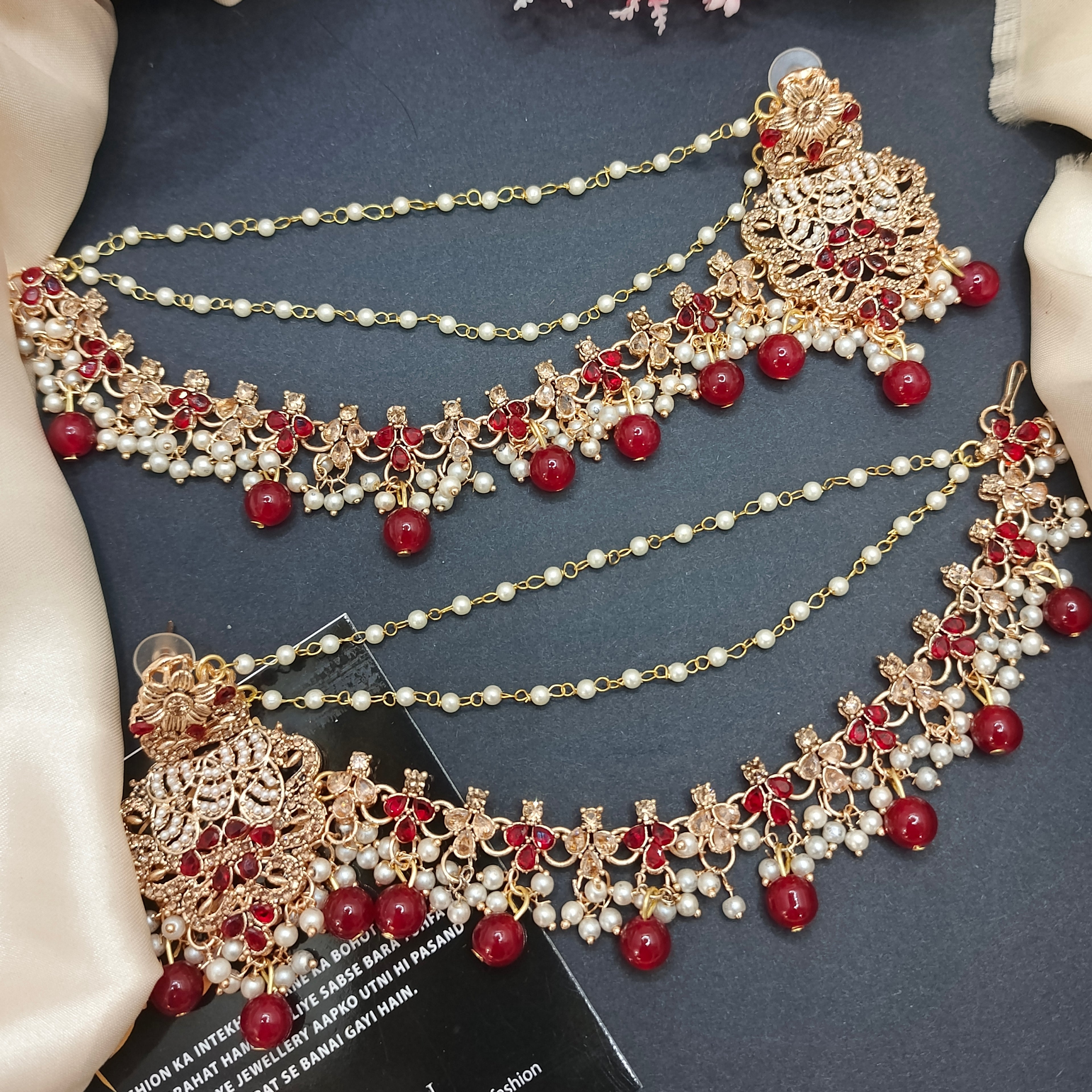 New design earrings with sahare
