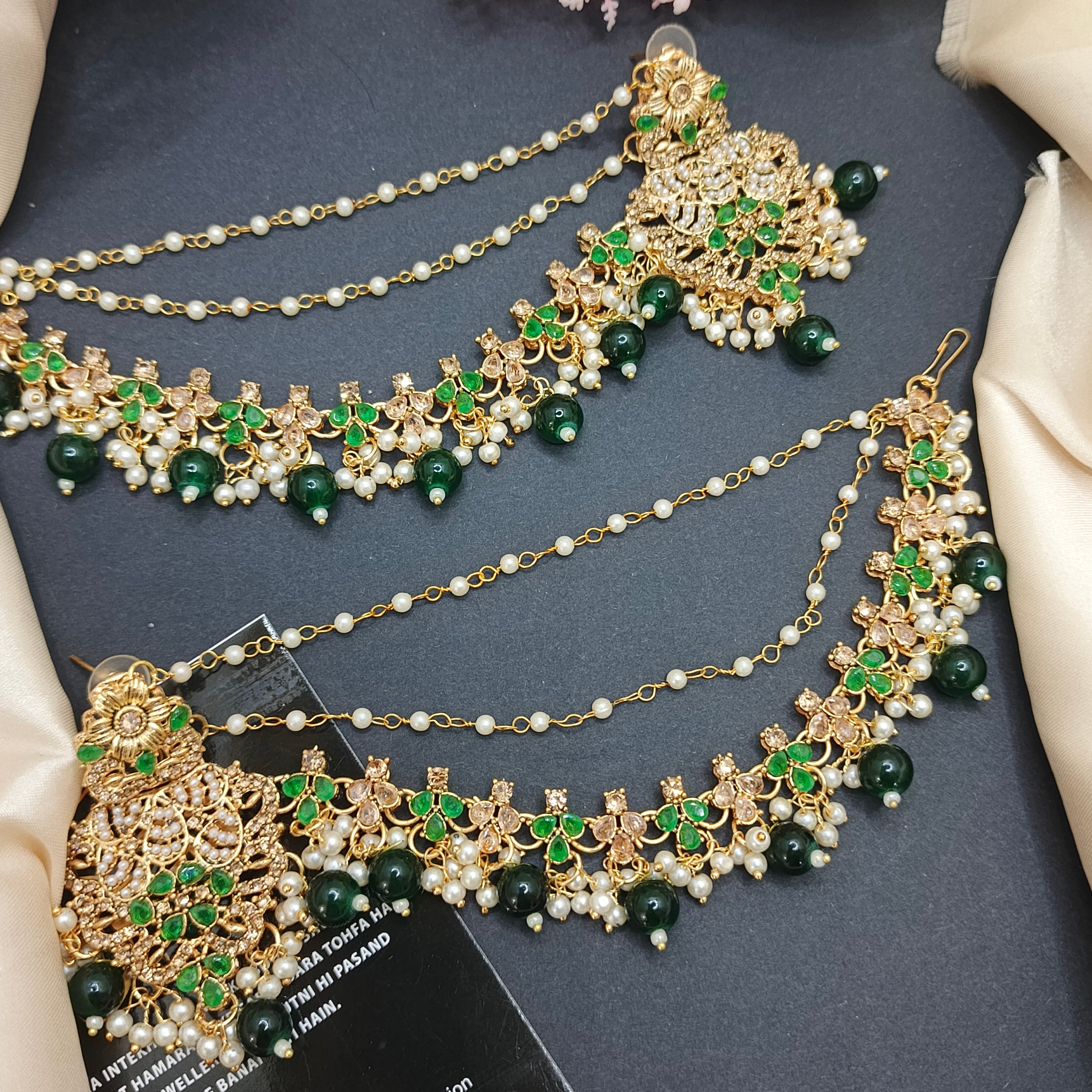 New design earrings with sahare