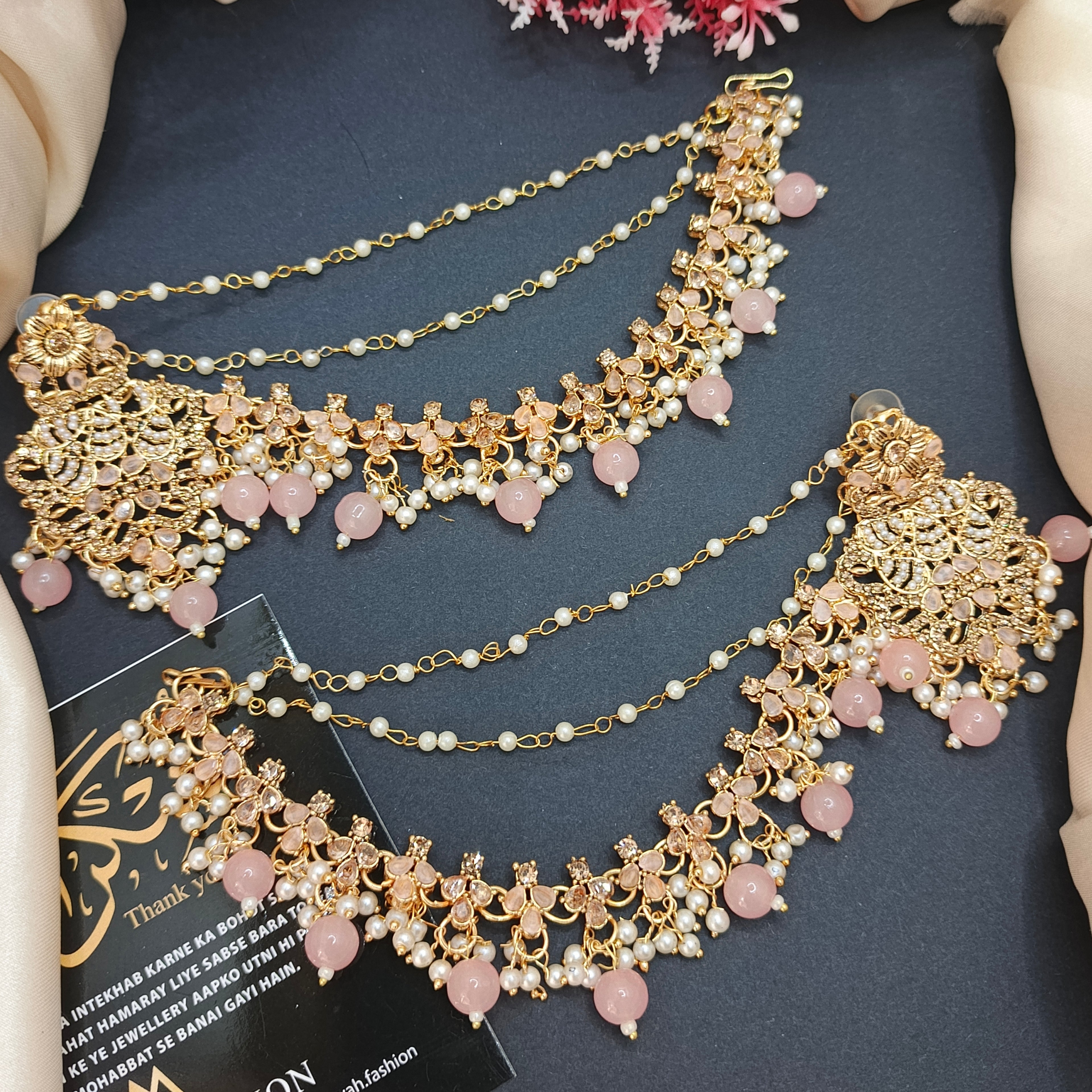 New design earrings with sahare