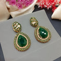M.O.P Dublet Stone Earrings