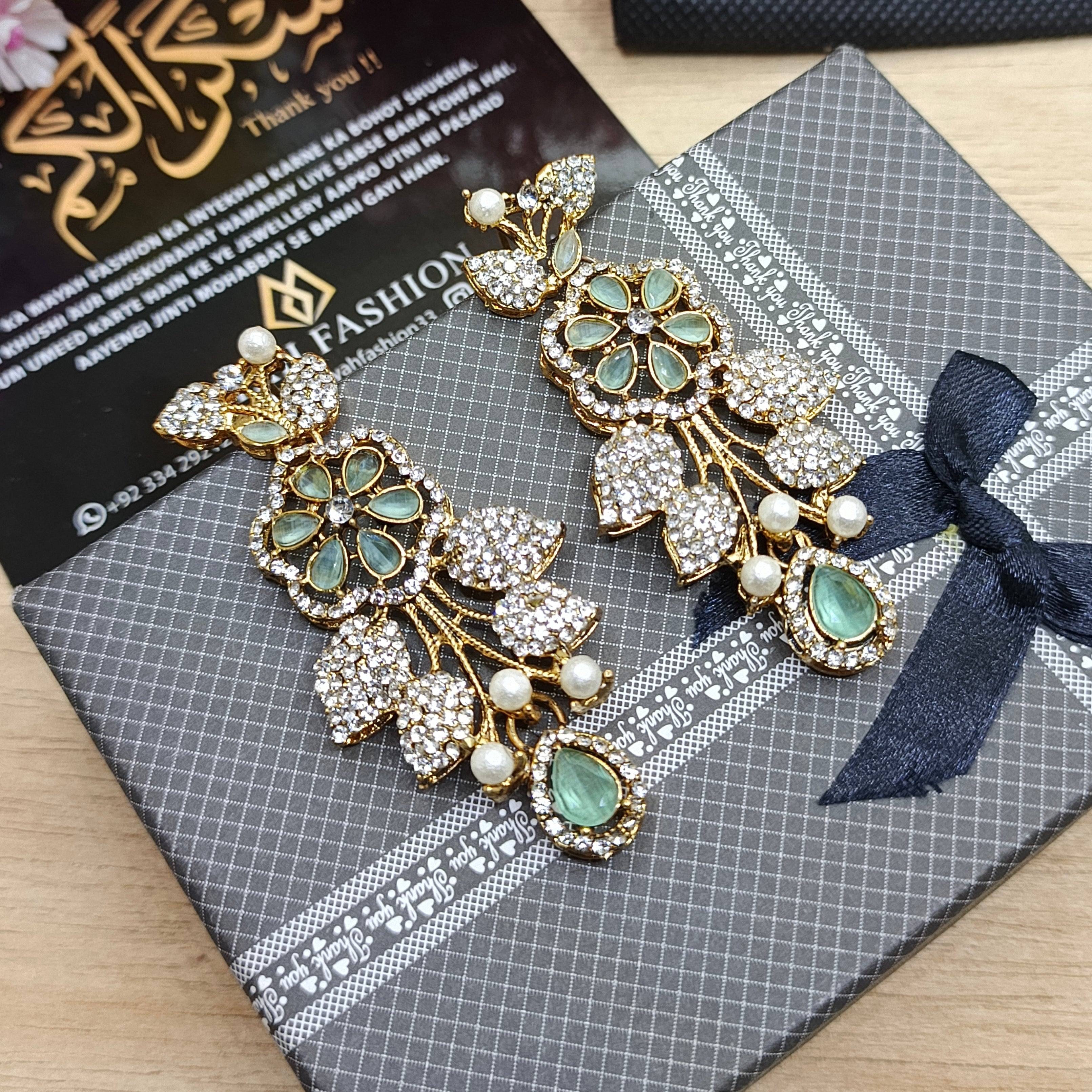 Flower Style Earrings
