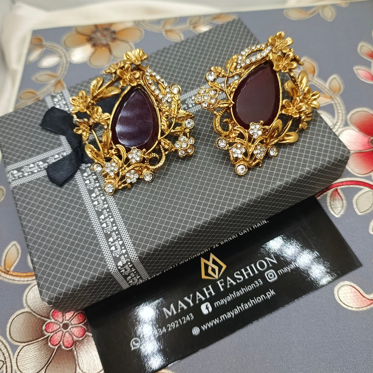 Turkish Style manjoos Studs